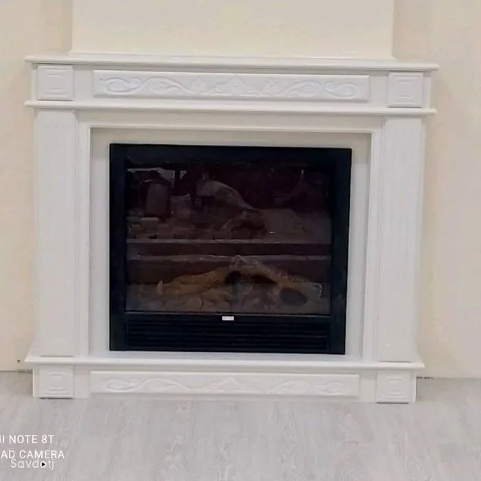 Камин, лестницы из камня 