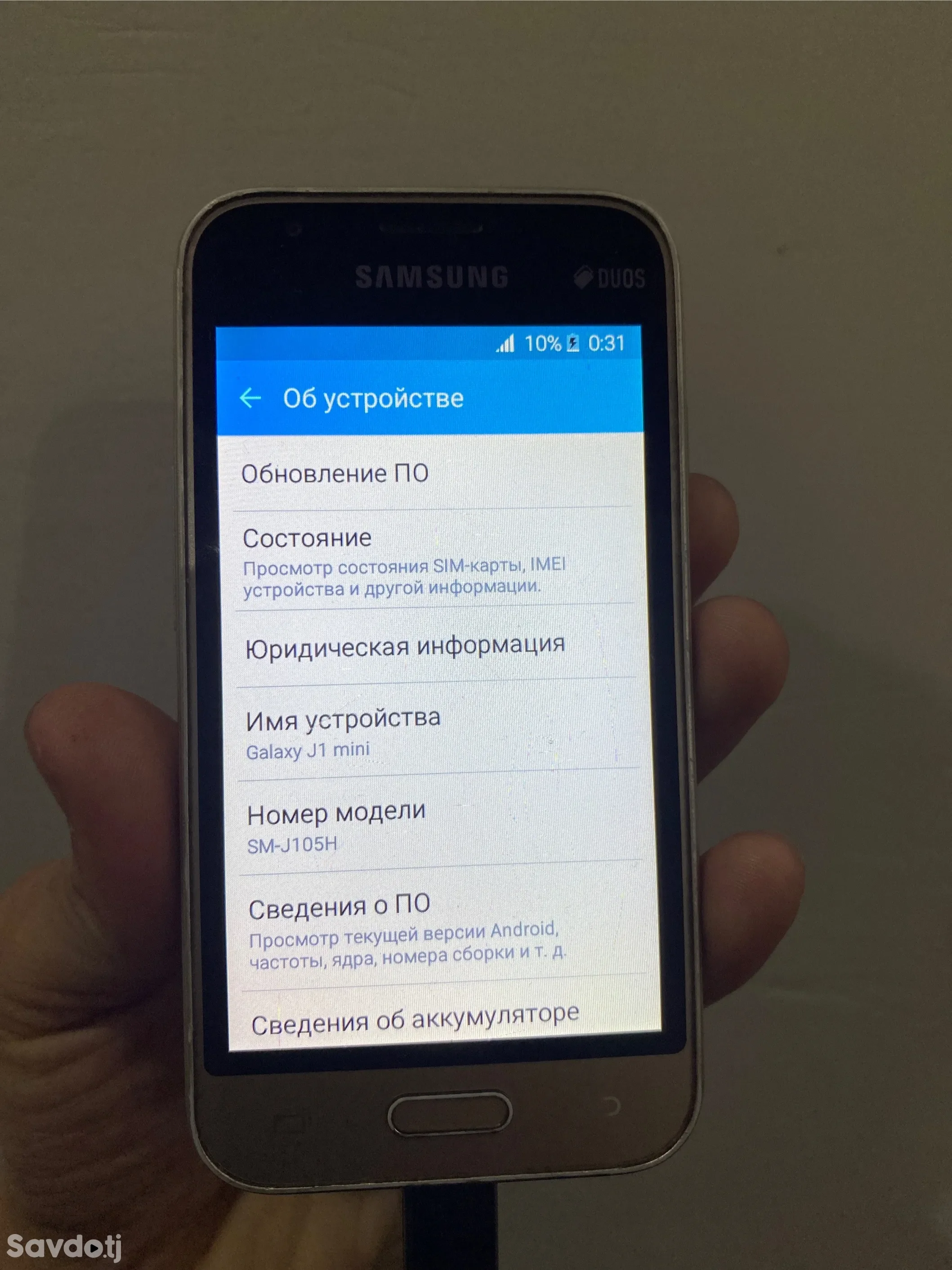Samsung Galaxy j1 mini 8 gb