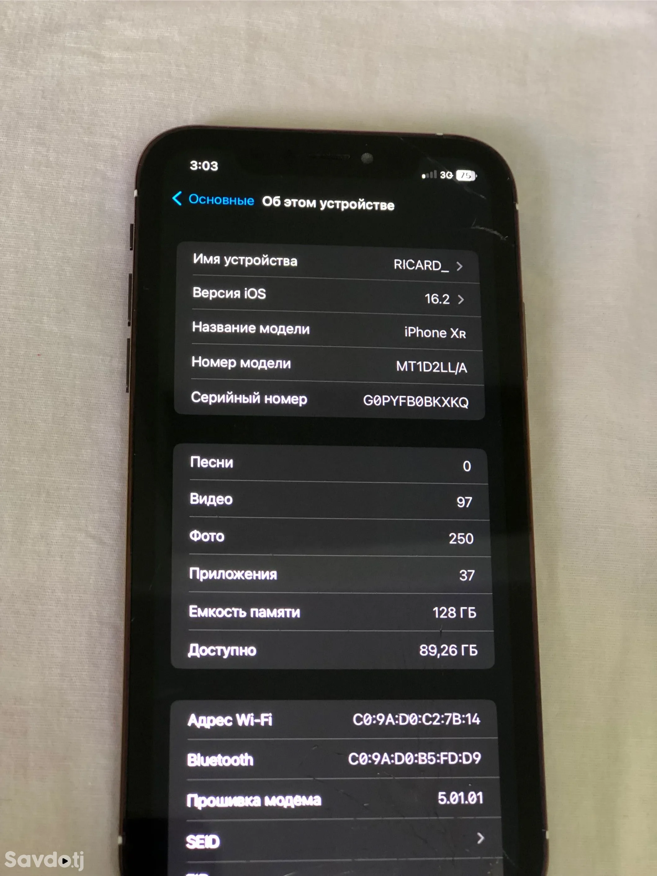 Apple Iphone xr 128gb