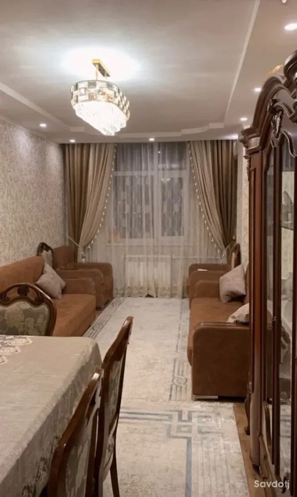 2-к квартира, 15 этаж, 74 м², профсоюз