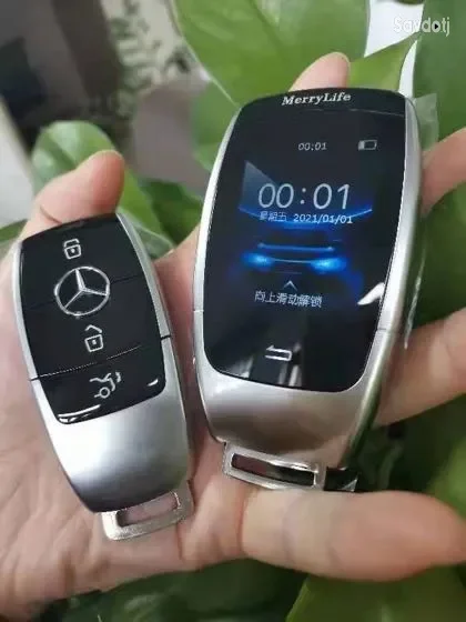 Смарт-ключ TK900 с ЖК-дисплеем для BMW, Benz, Audi