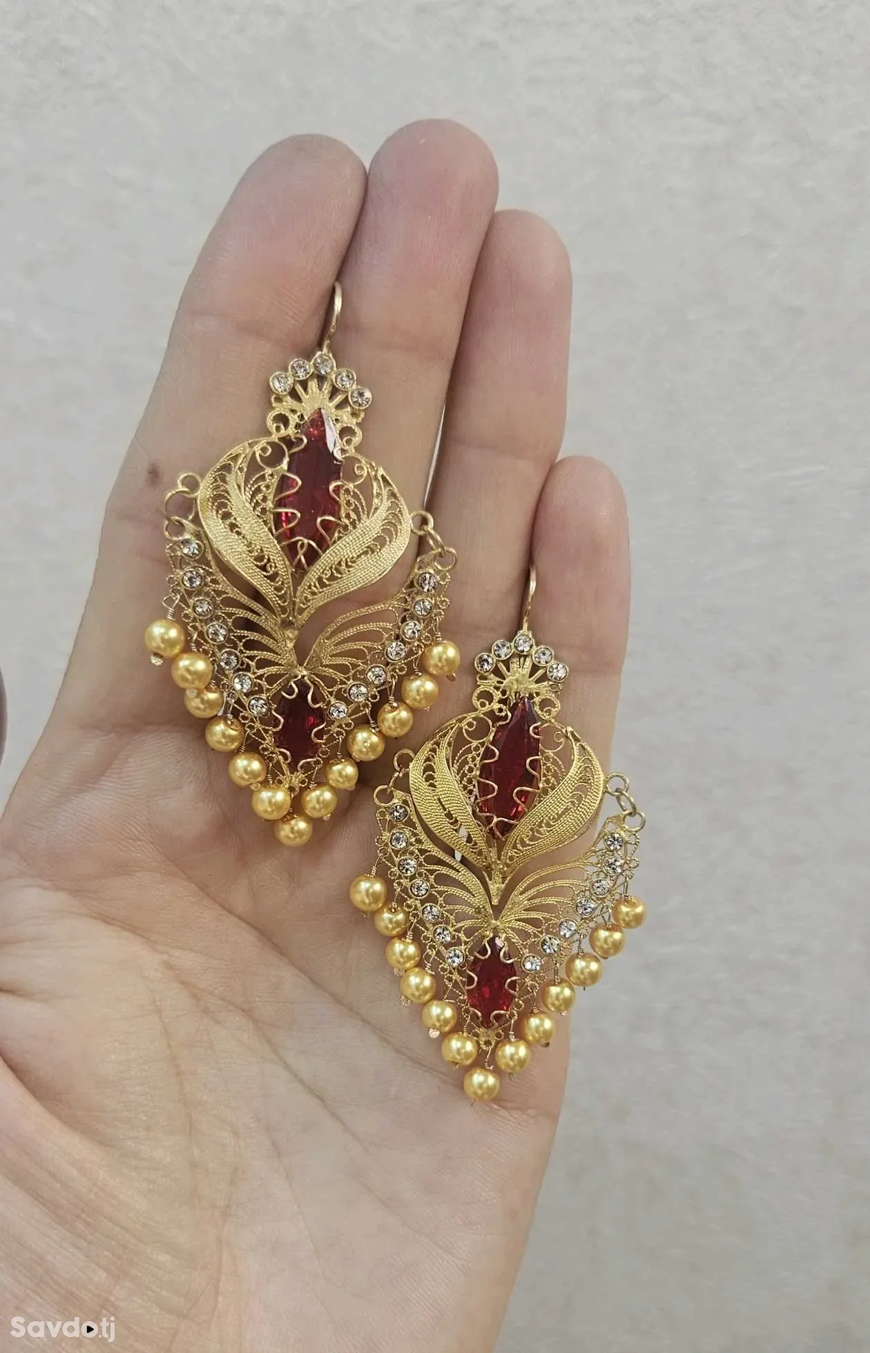 национальные серьги из серебра 