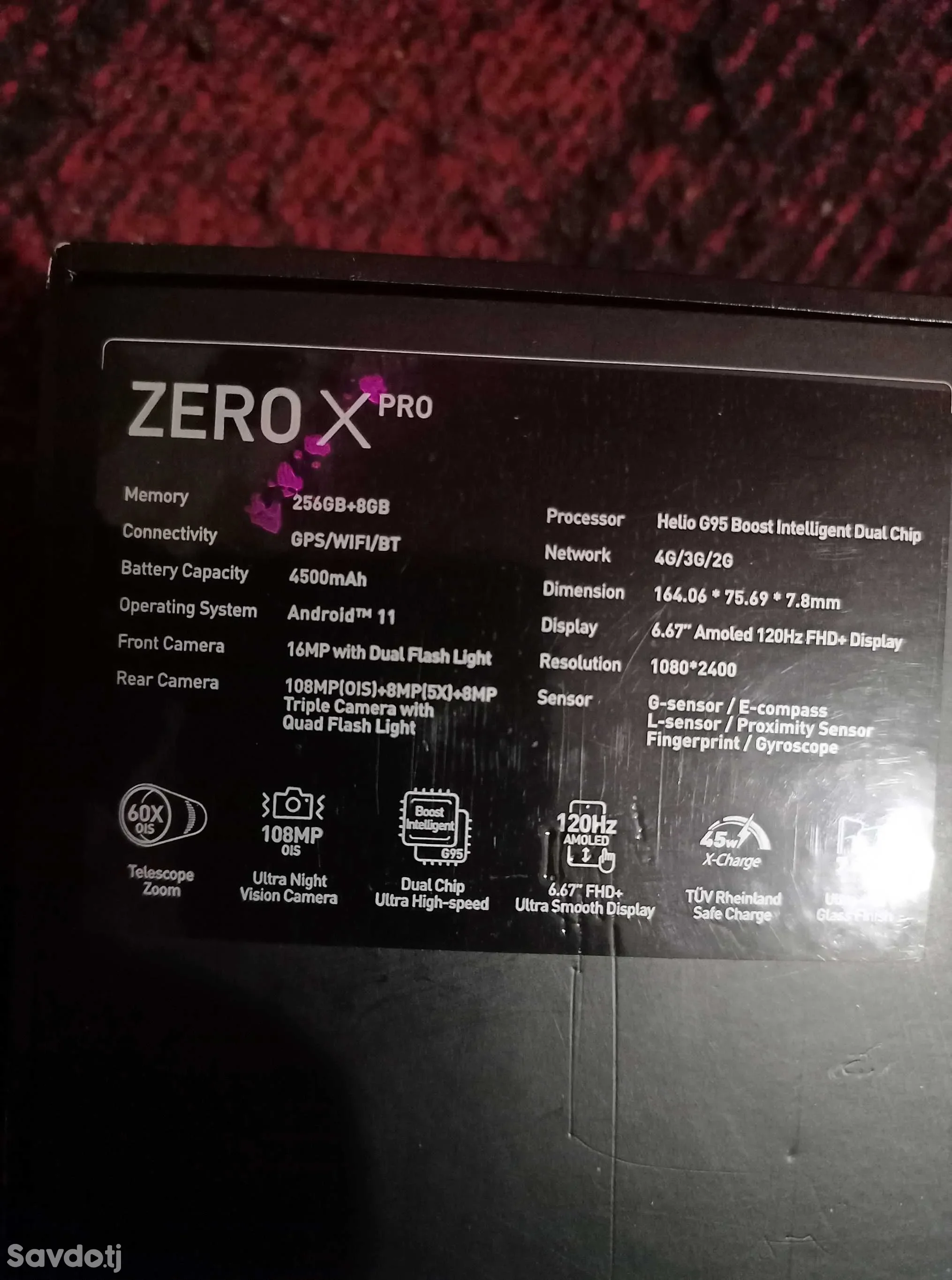 Infinix zero x pro