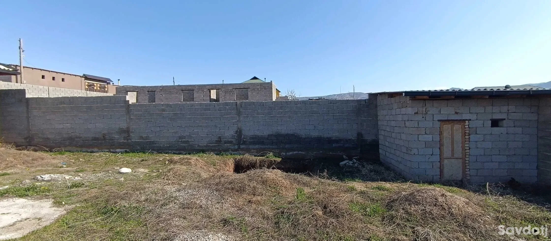 1 этажный, 3-комн. дом, 100 м², 6 соток, Вахдат