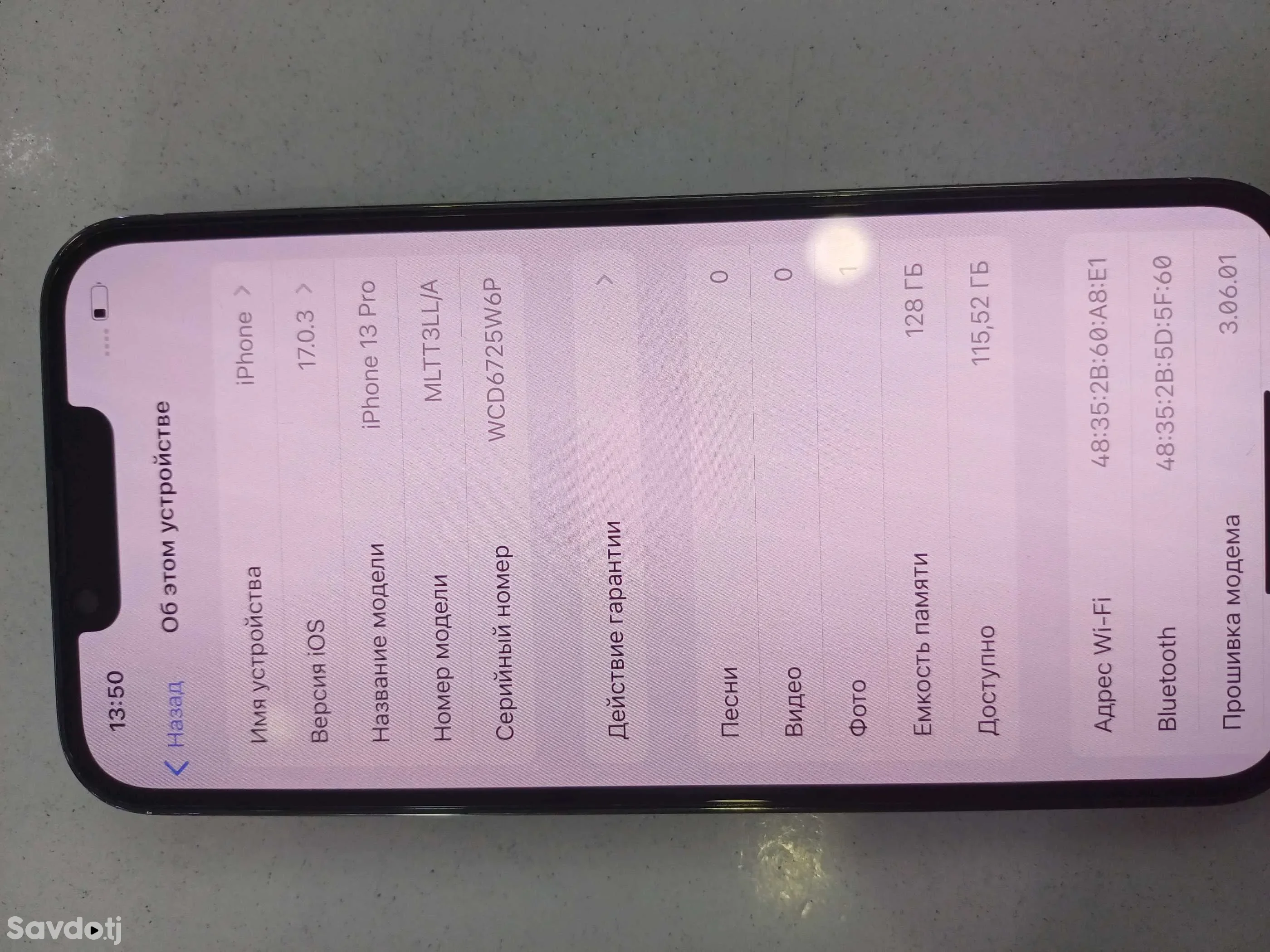 Apple iphone 13 pro 128 gb