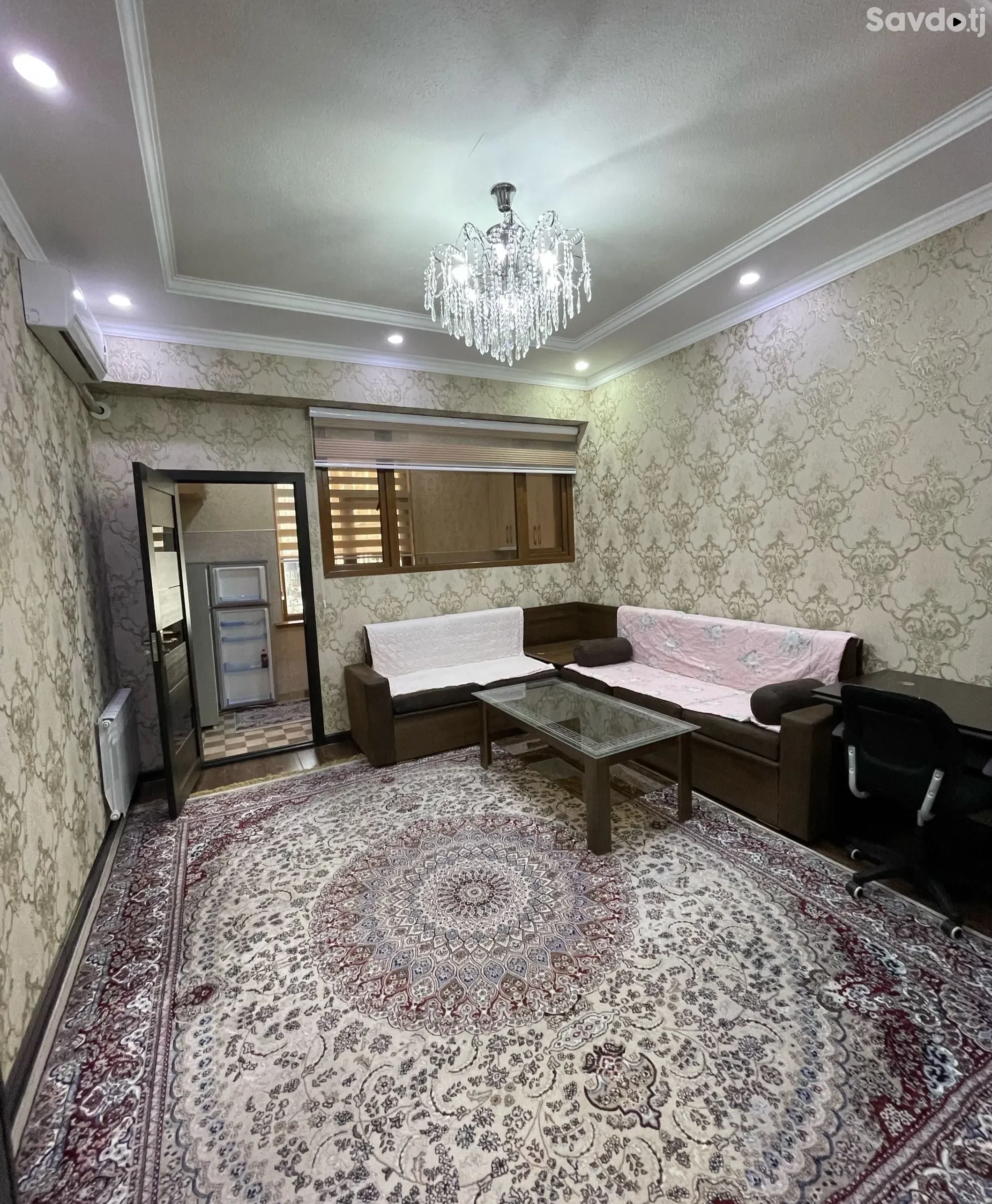 2-к квартира, 3 этаж, 60 м², Овир/И Сомони