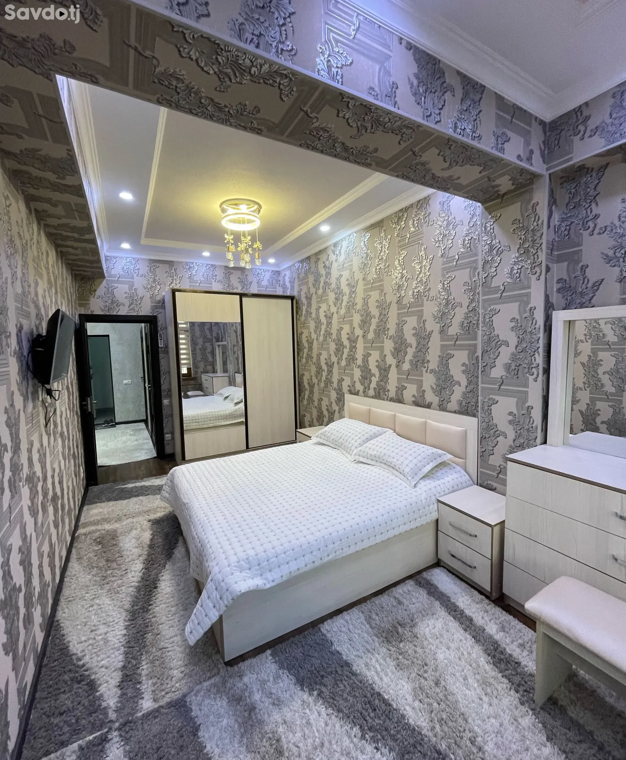 2-к квартира, 3 этаж, 60 м², Овир/И Сомони