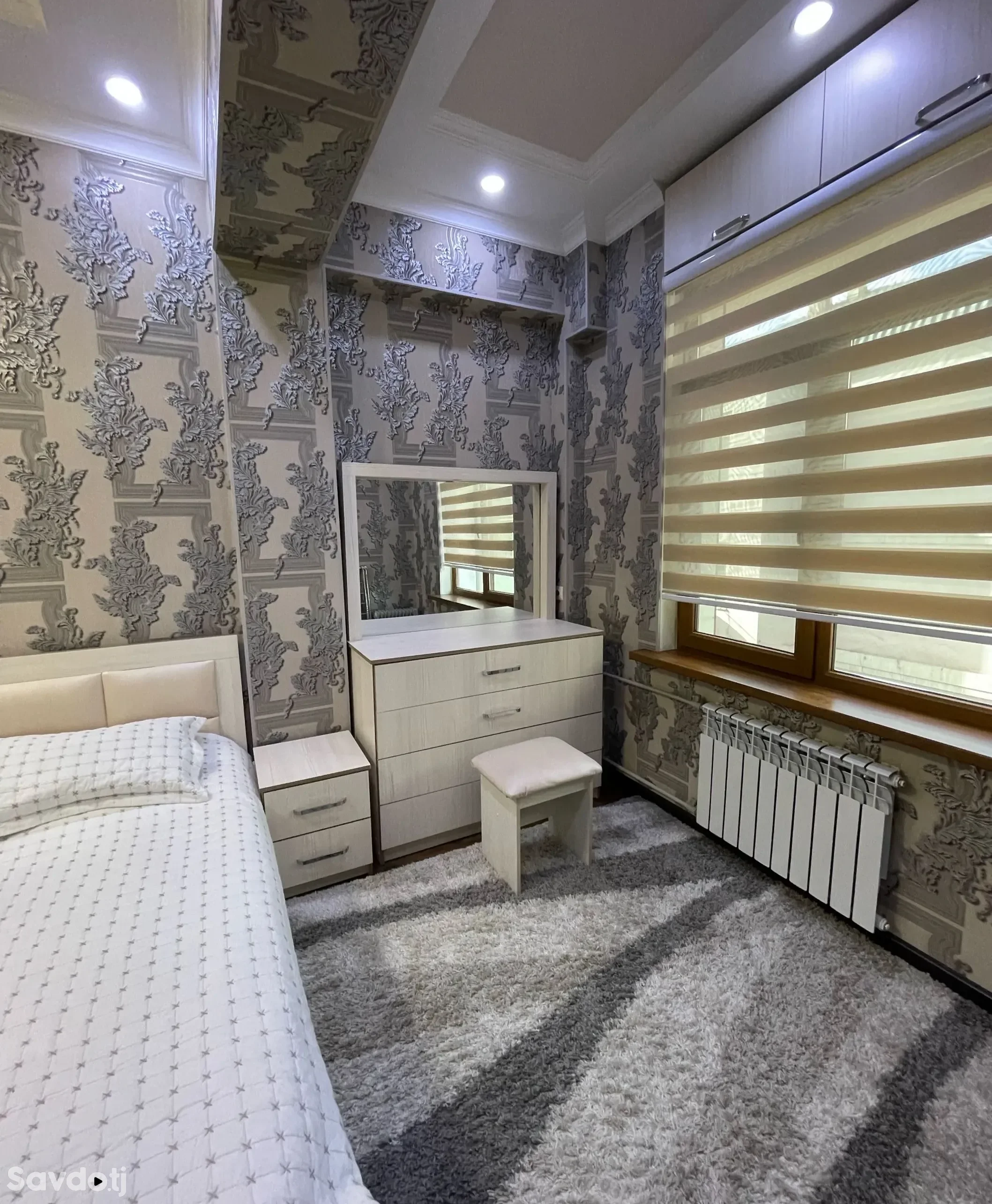 2-к квартира, 3 этаж, 60 м², Овир/И Сомони