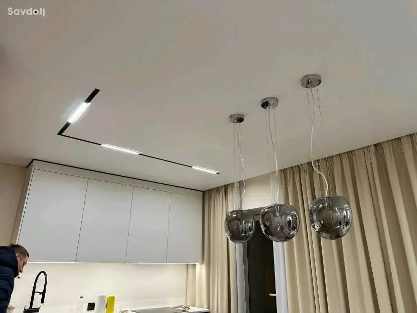 Натяжные потолки 