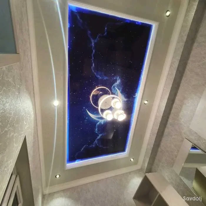 Натяжные потолки 