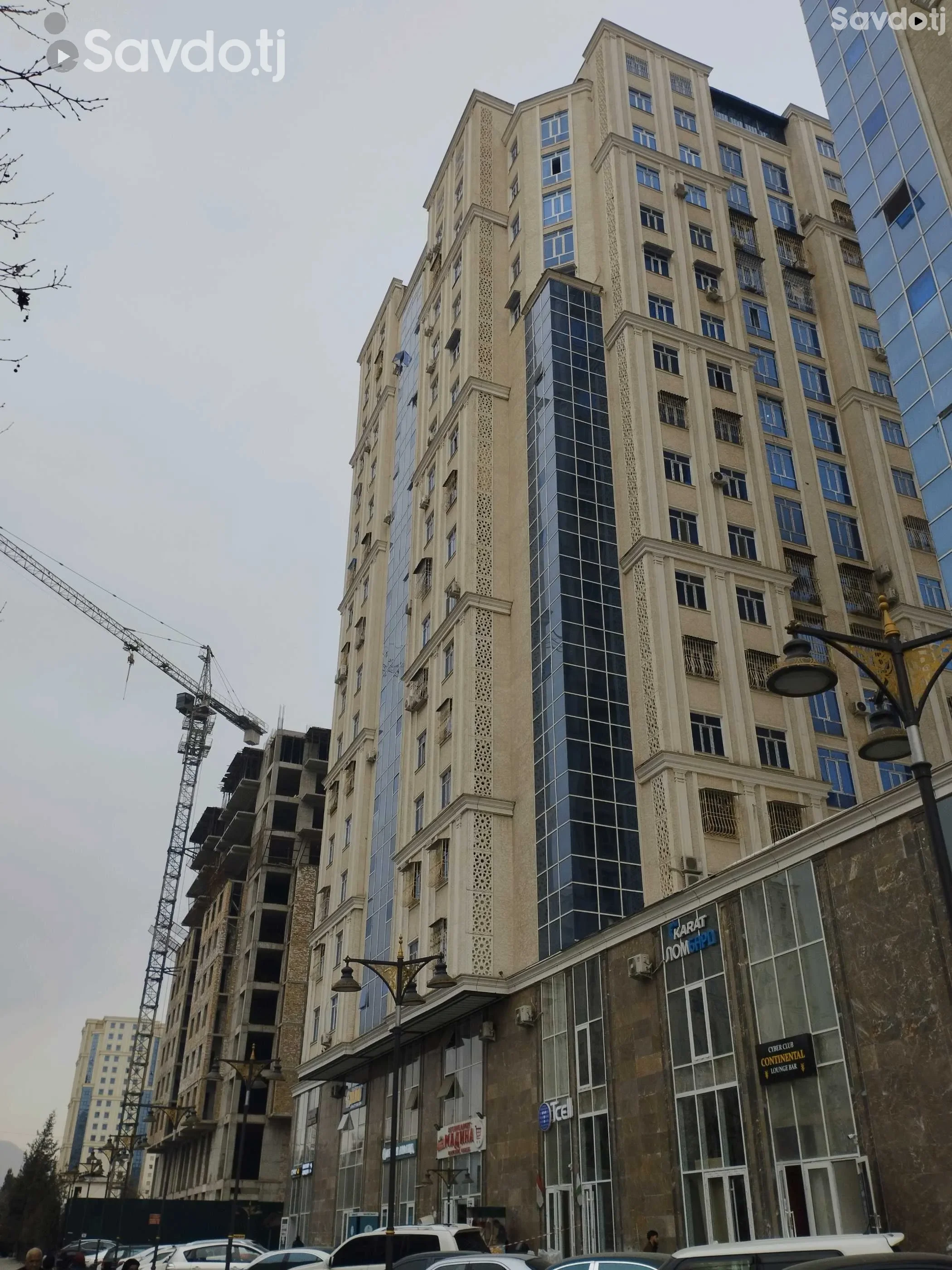 1-к квартира, 9 этаж, 54 м², фирдавси