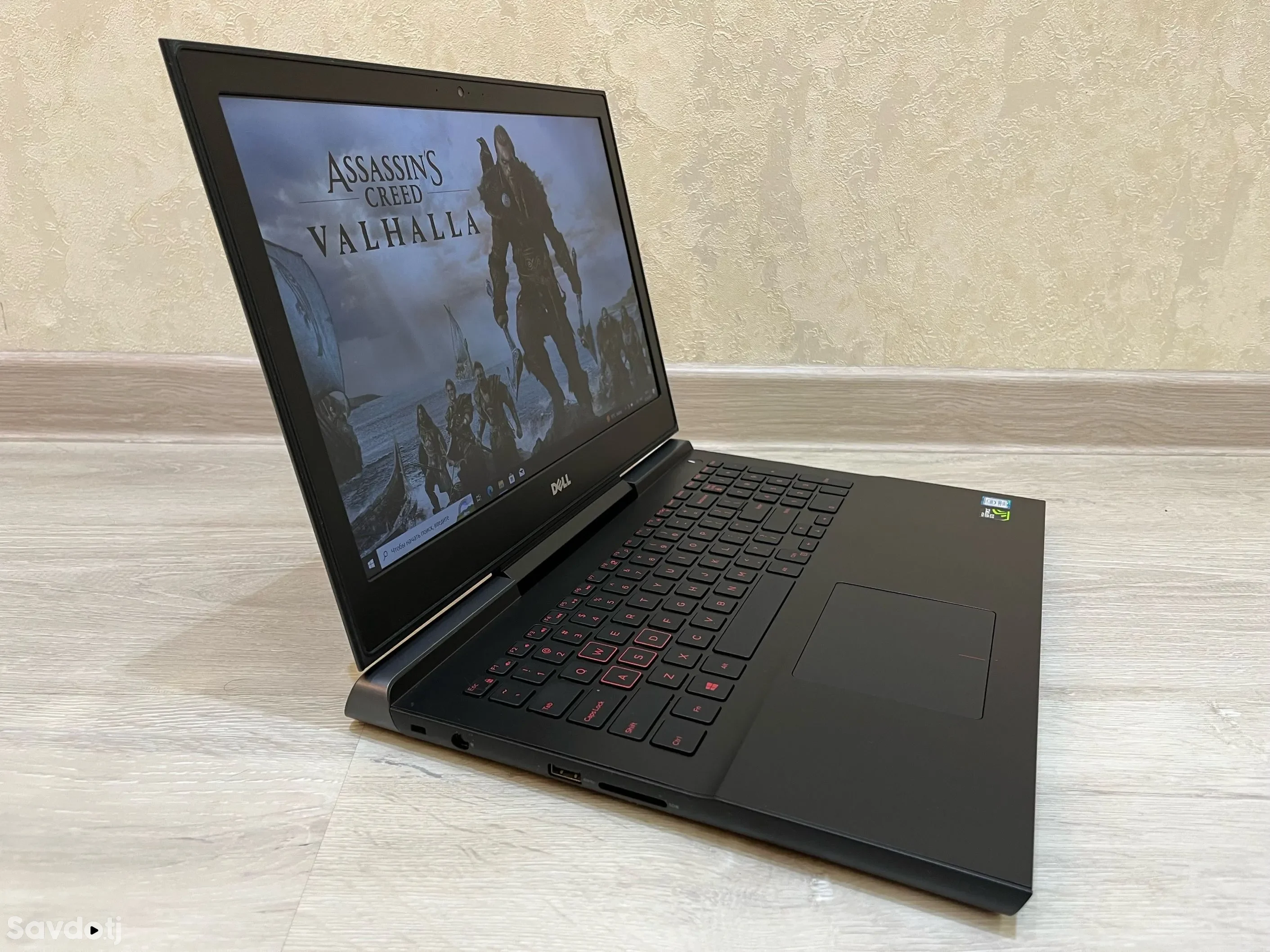 Игровой ноутбук Dell i5 GTX1050ti SSD512