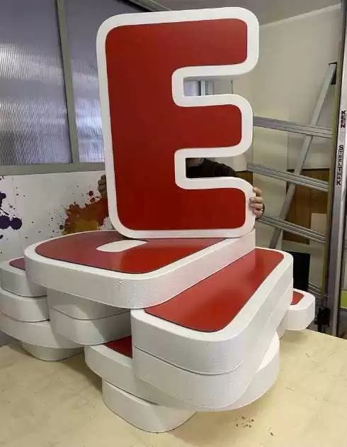 Объёмные буквы 