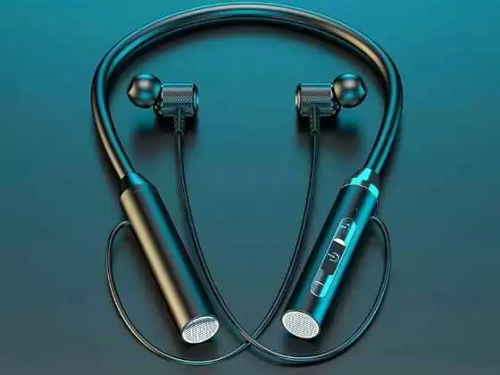 Беспроводные Bluetooth-подвесные спортивные наушники
