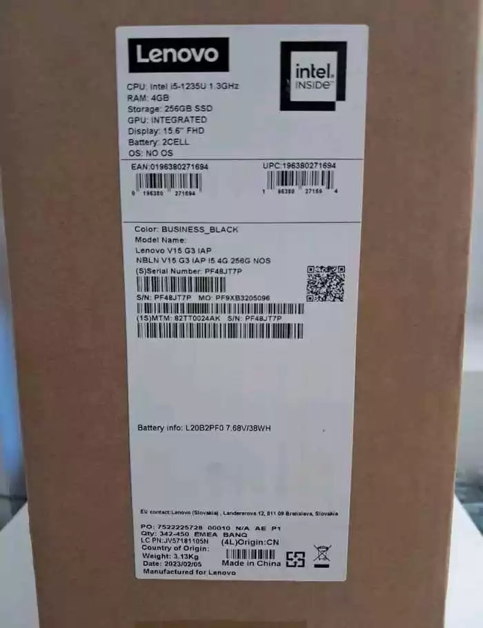 Lenovo V15 