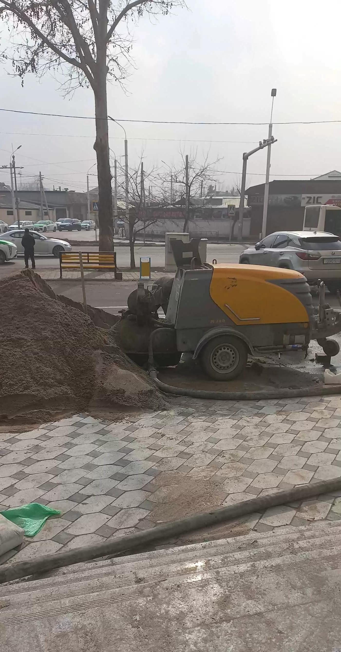 Полусухая стяжка пола 