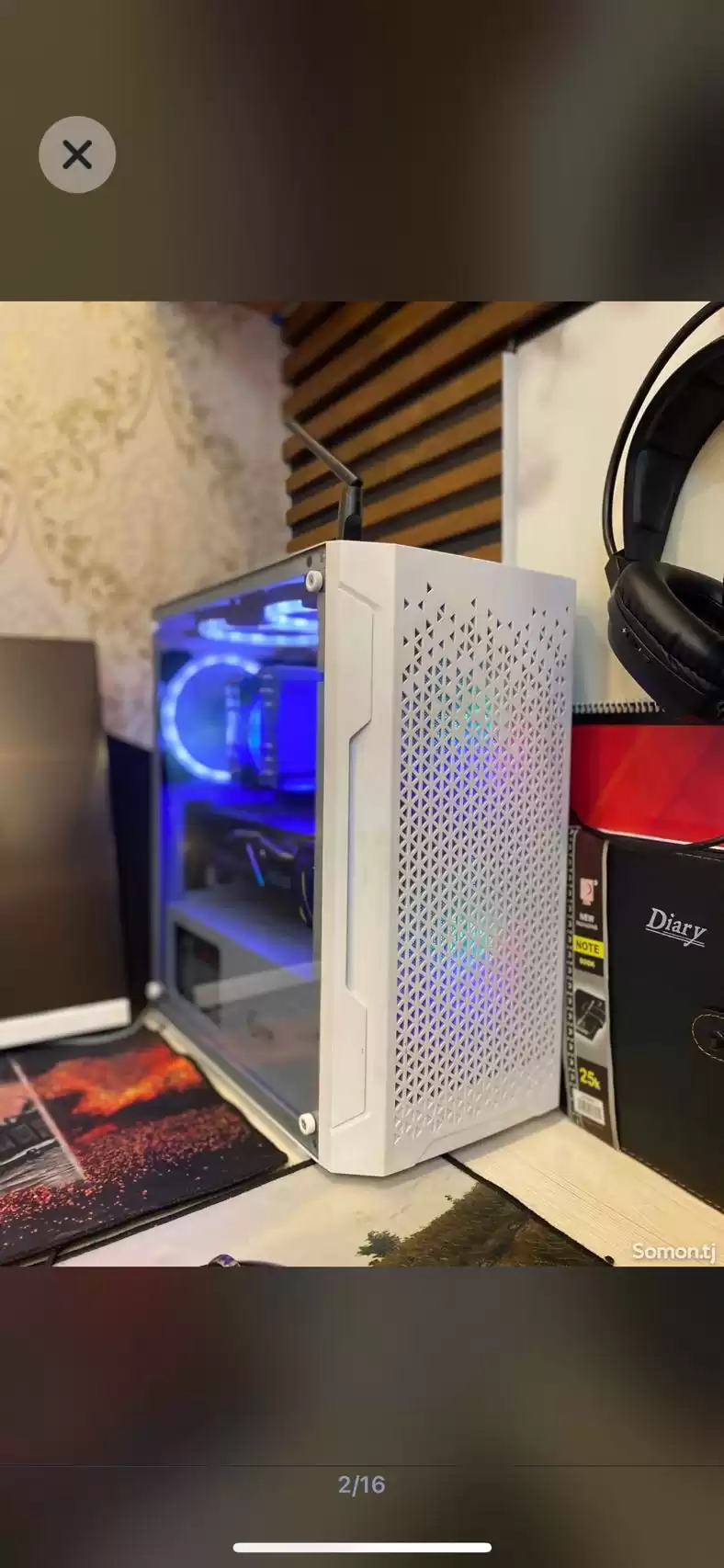 Мощный игровой компьютер Intel core i5 12400f GTX 1660 ti 6gb RAM