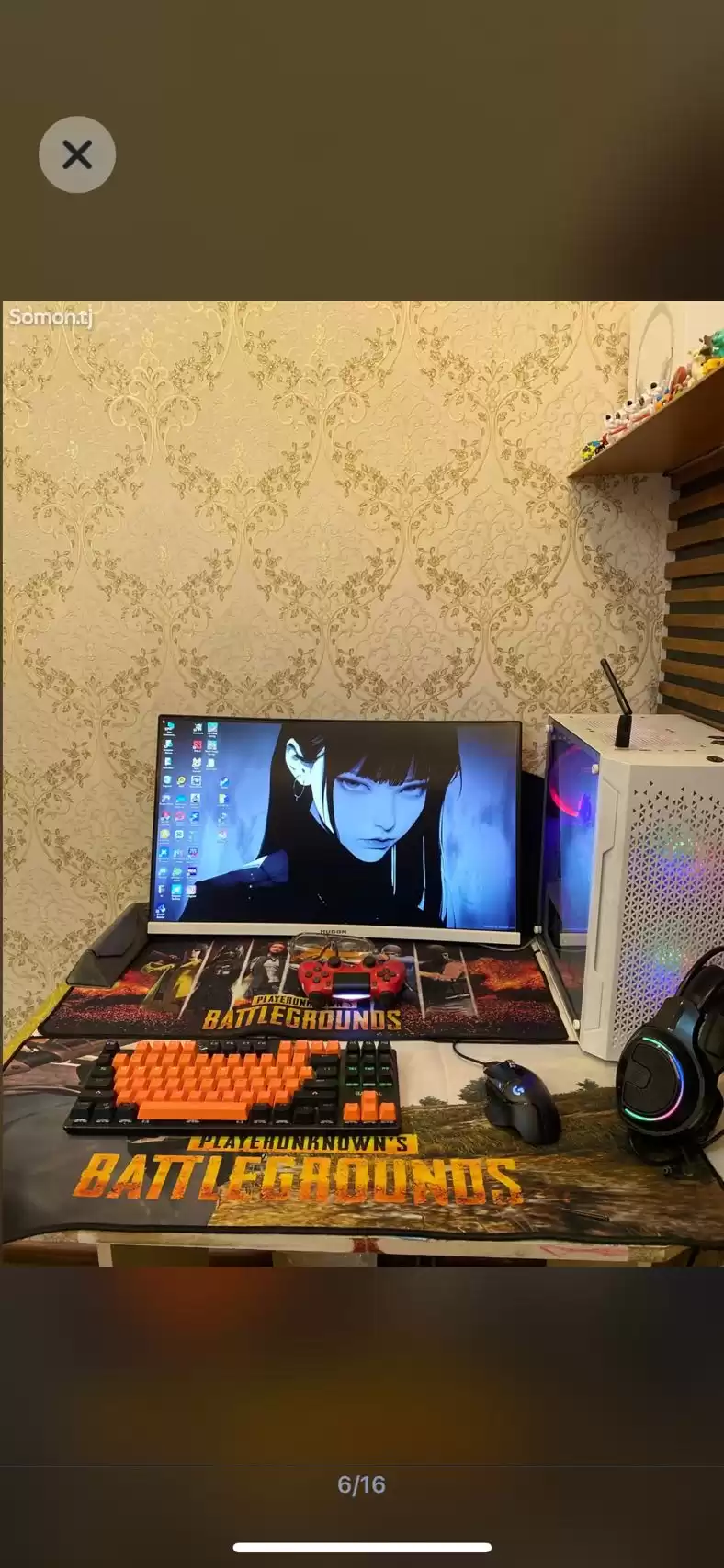 Мощный игровой компьютер Intel core i5 12400f GTX 1660 ti 6gb RAM