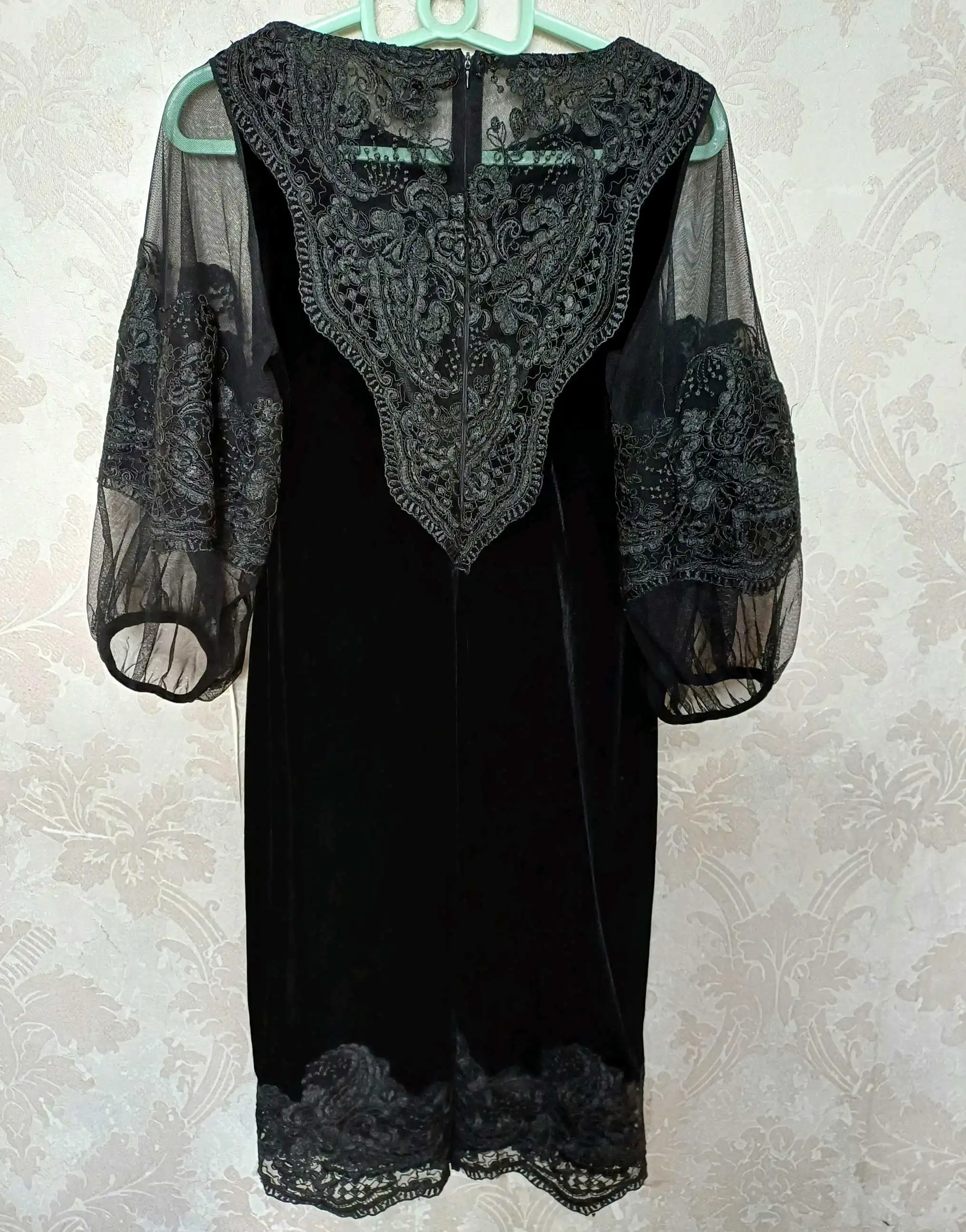 Платье бархат