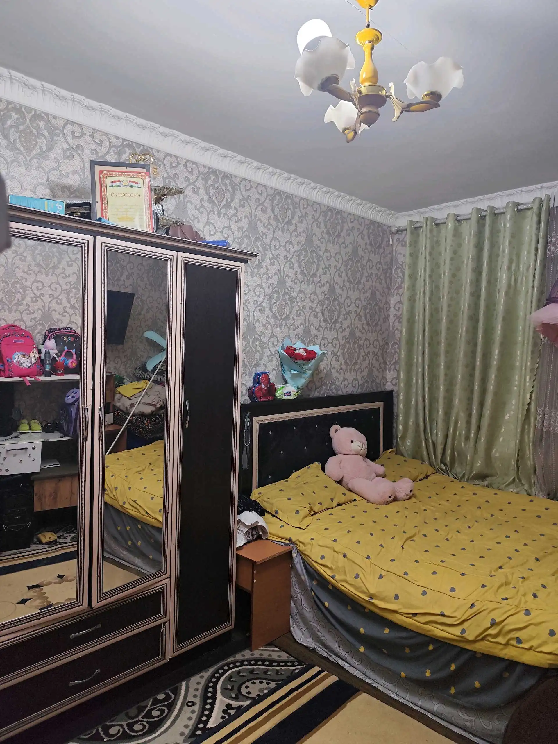 2-к квартира, 4 этаж, 55 м², центр,бюро ЗАГСа
