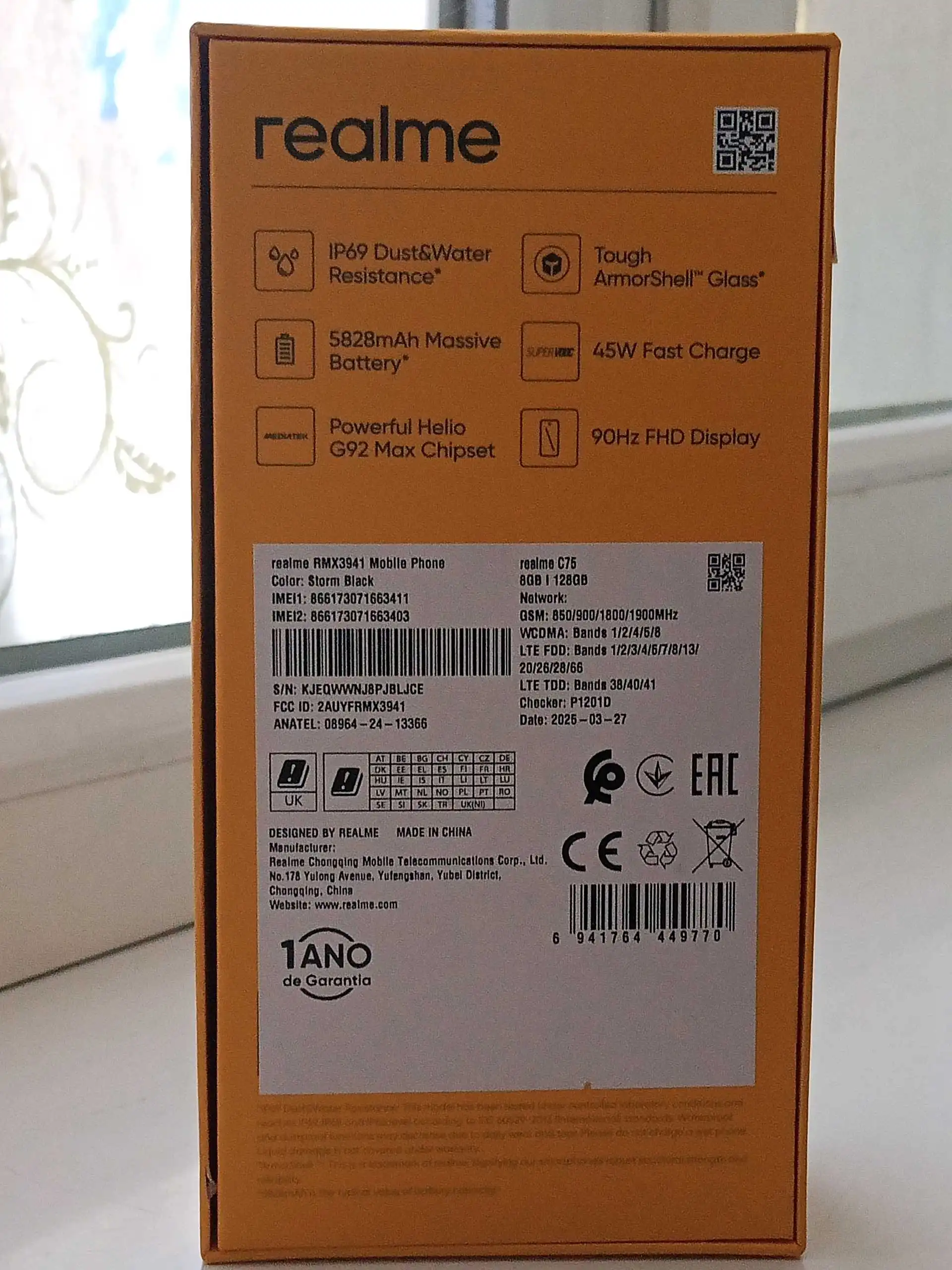 Realme C75 8/128