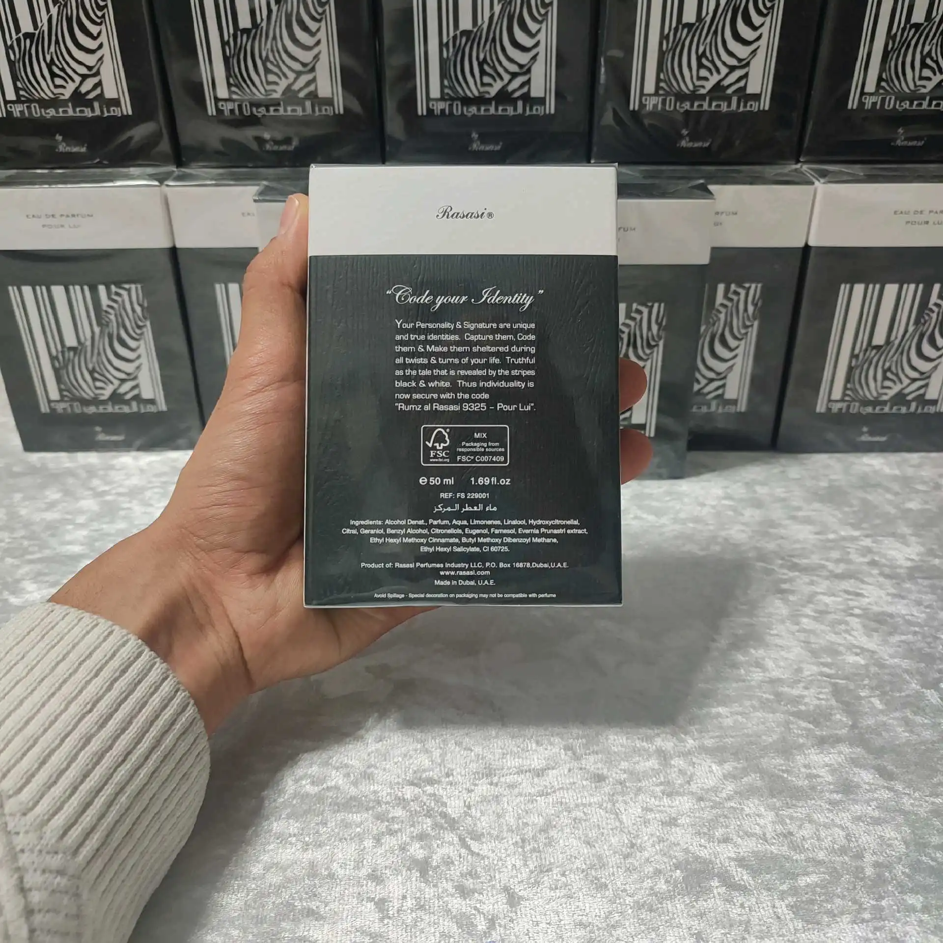 Парфюм Rumz Al Rasasi Pour Lui 