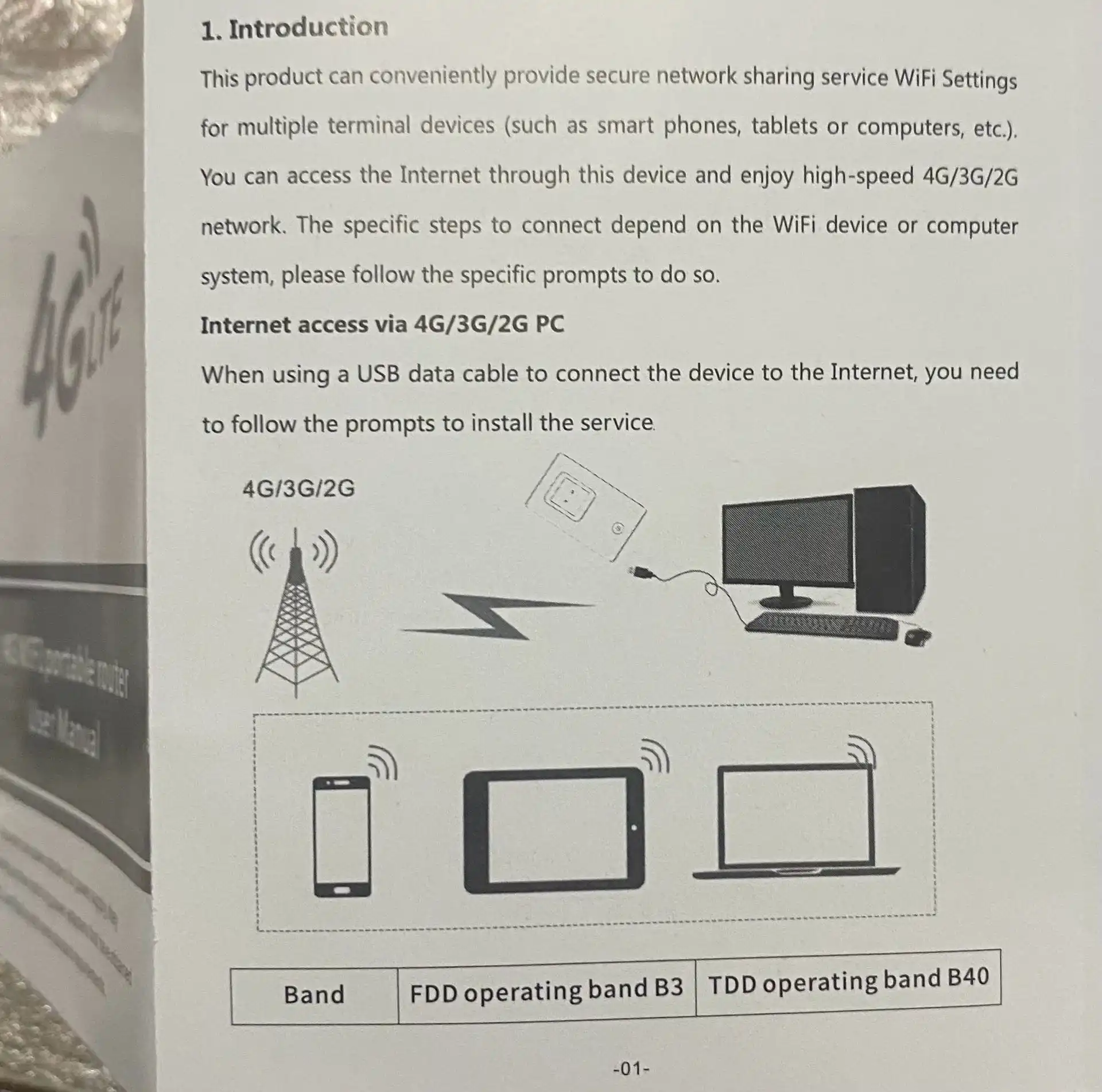 Wi-Fi 4LTE