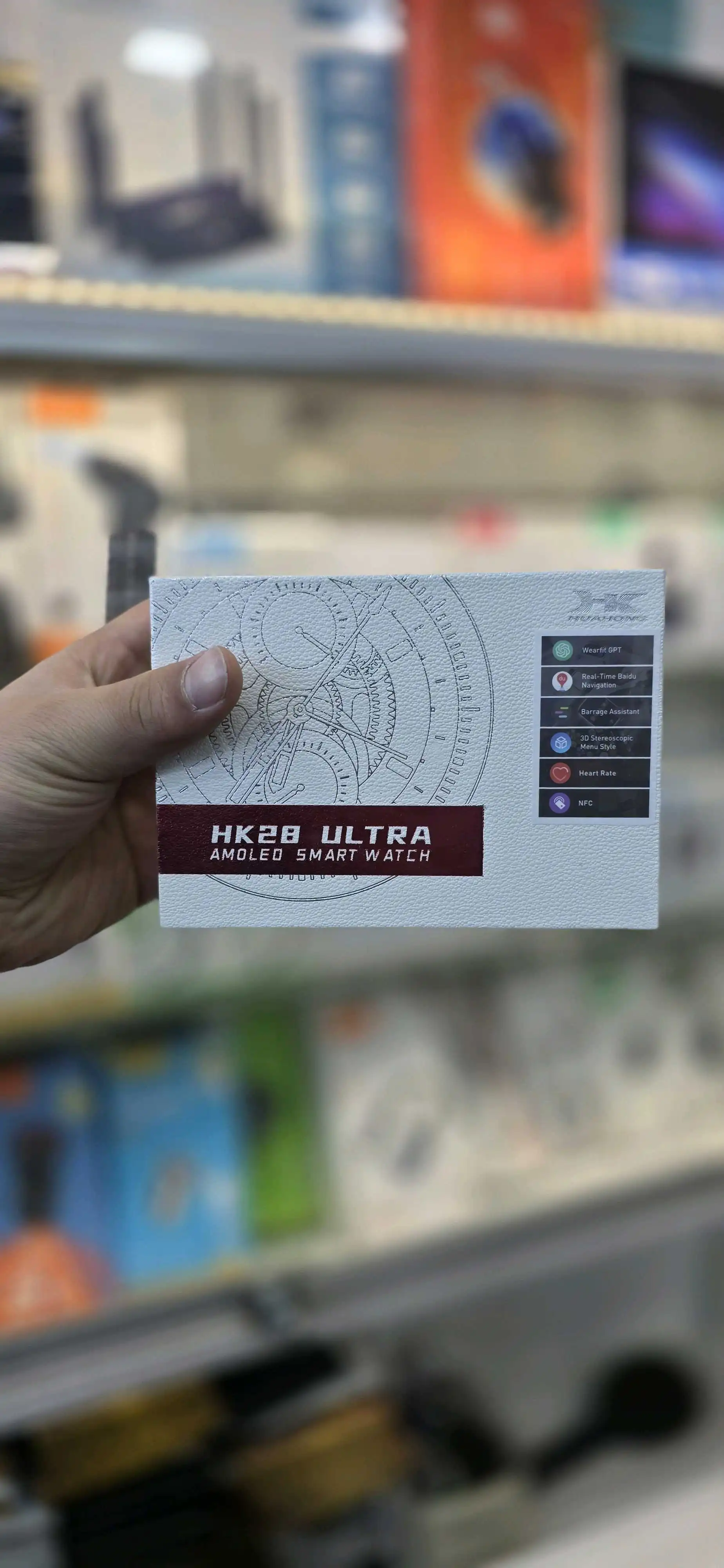 Часы HK28 ULTRA AMOLED SMART WATCH 