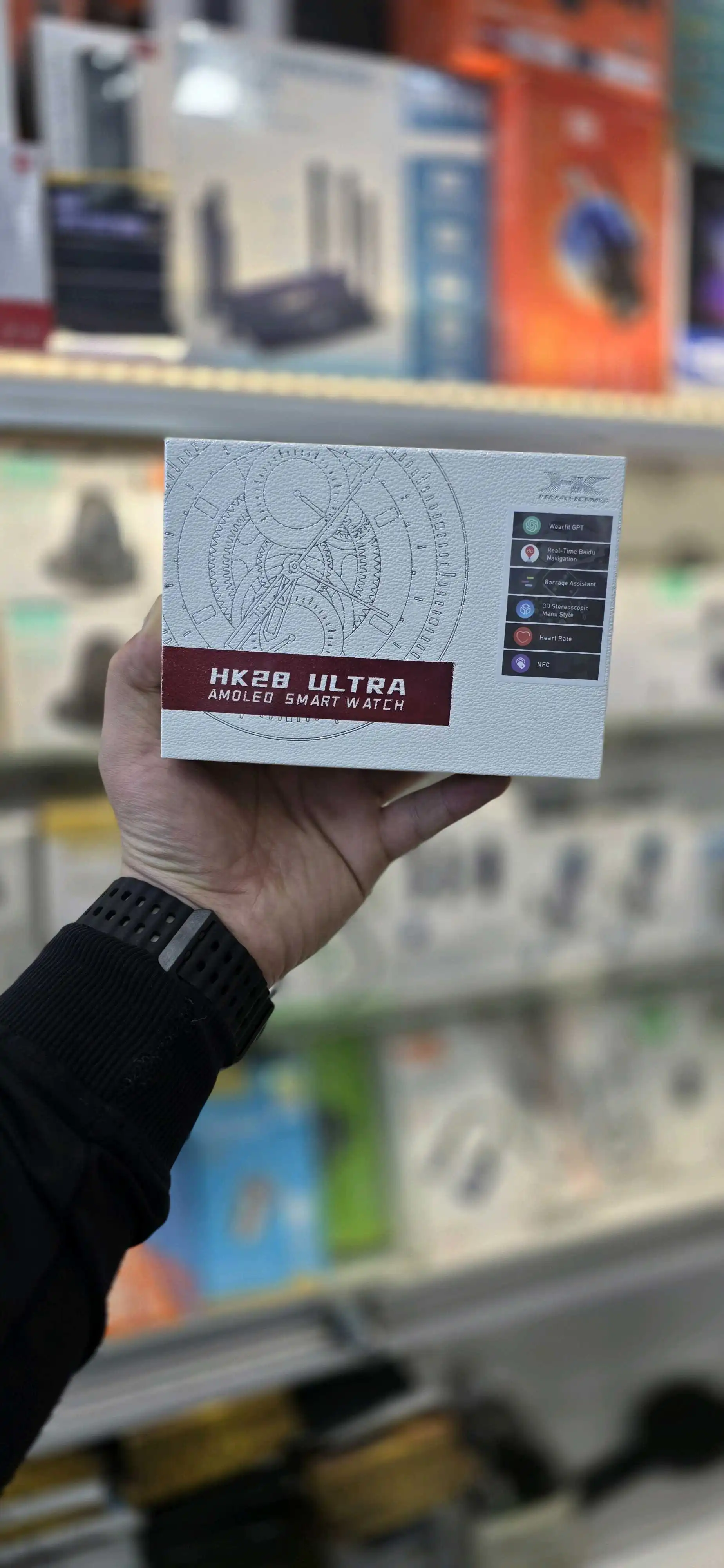 Часы HK28 ULTRA AMOLED SMART WATCH 