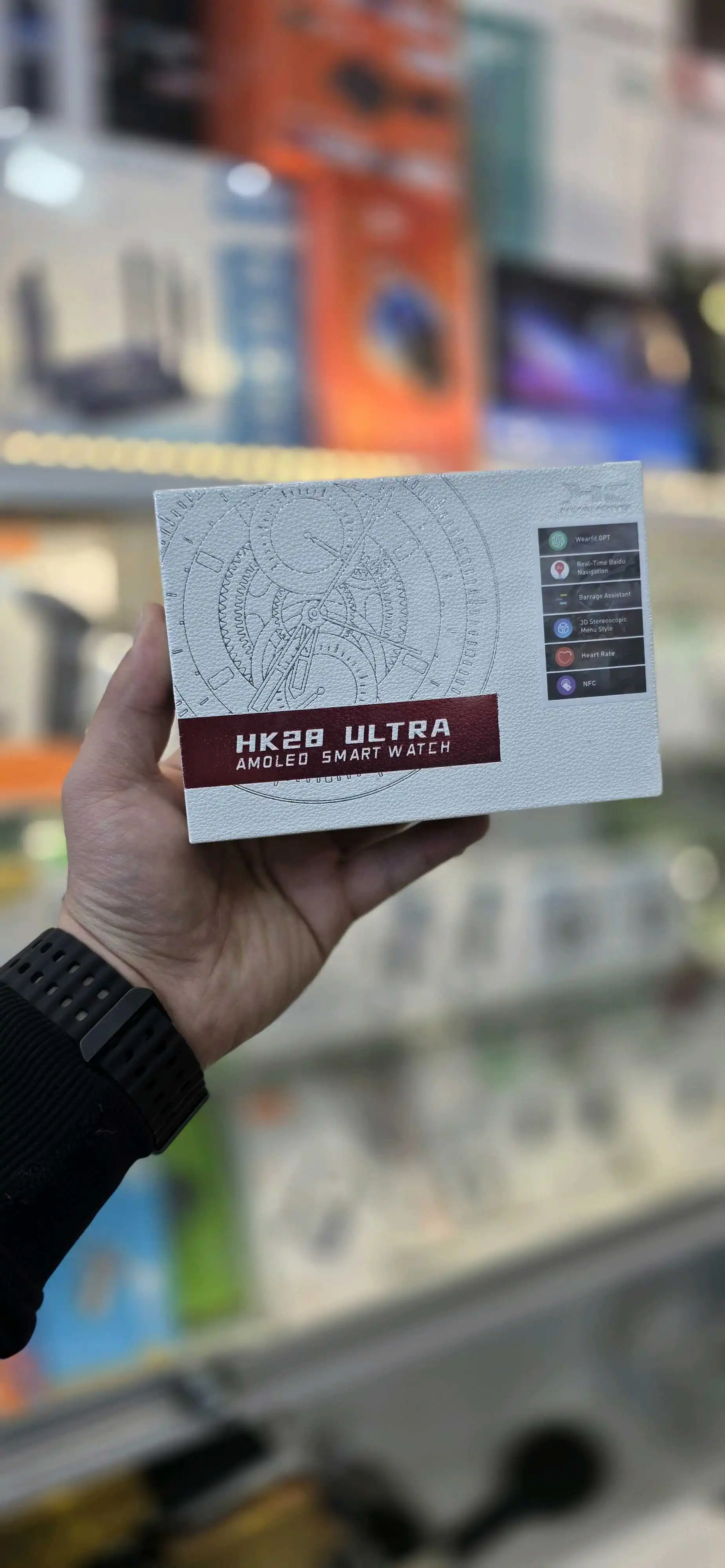 Часы HK28 ULTRA AMOLED SMART WATCH 