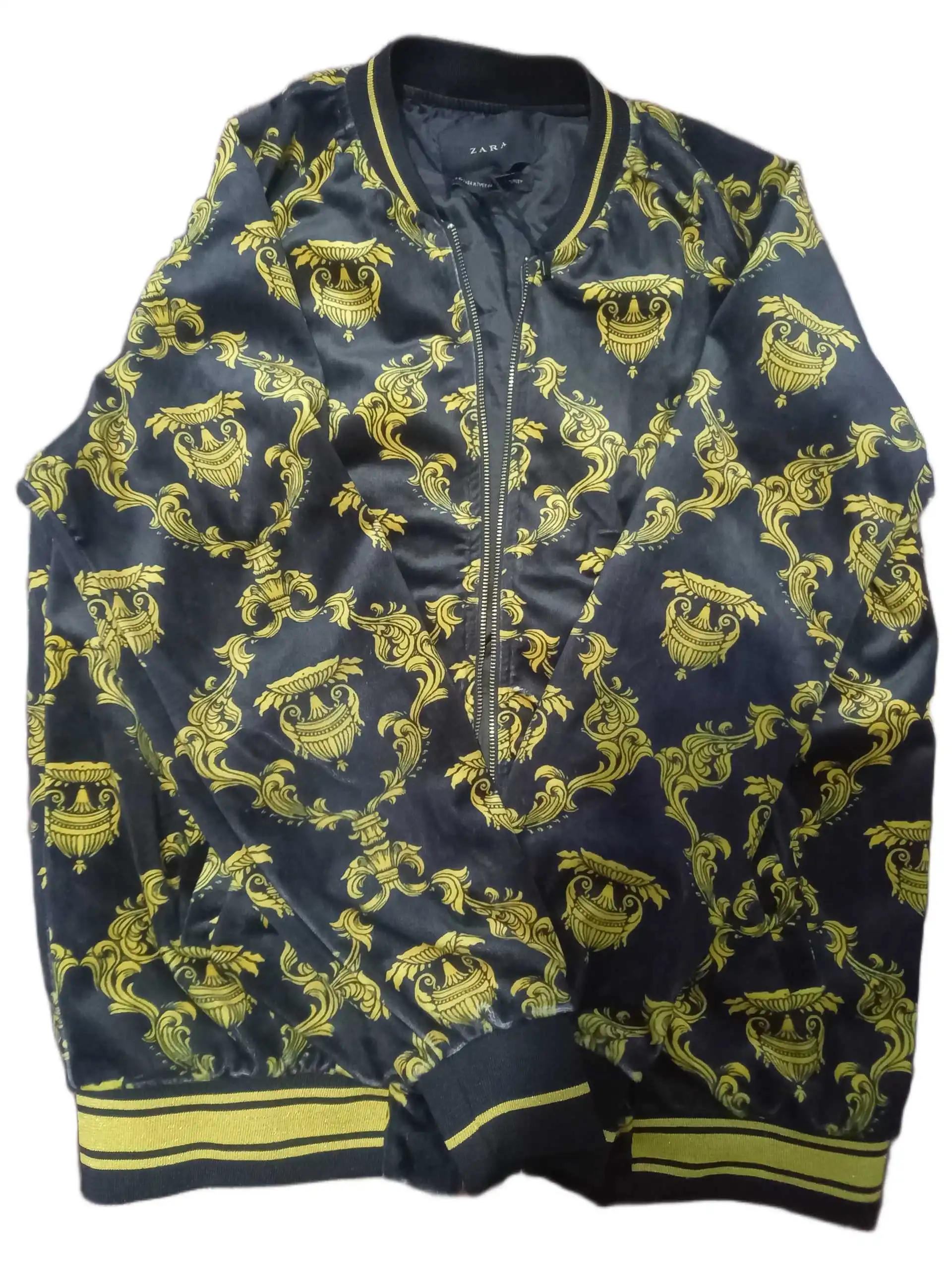 Бомбер Zara Fullprint Bomber Jacket