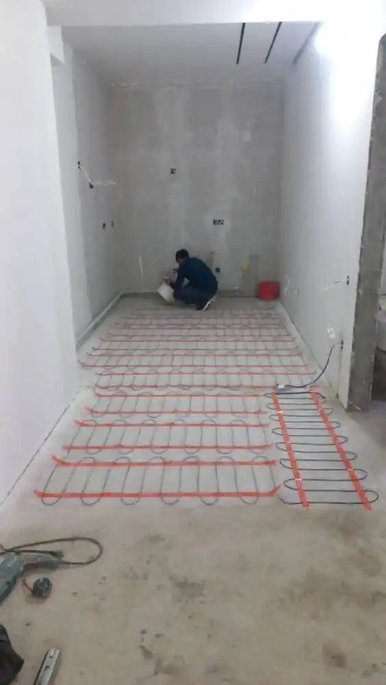 Тёплый пол под кафель матовый 