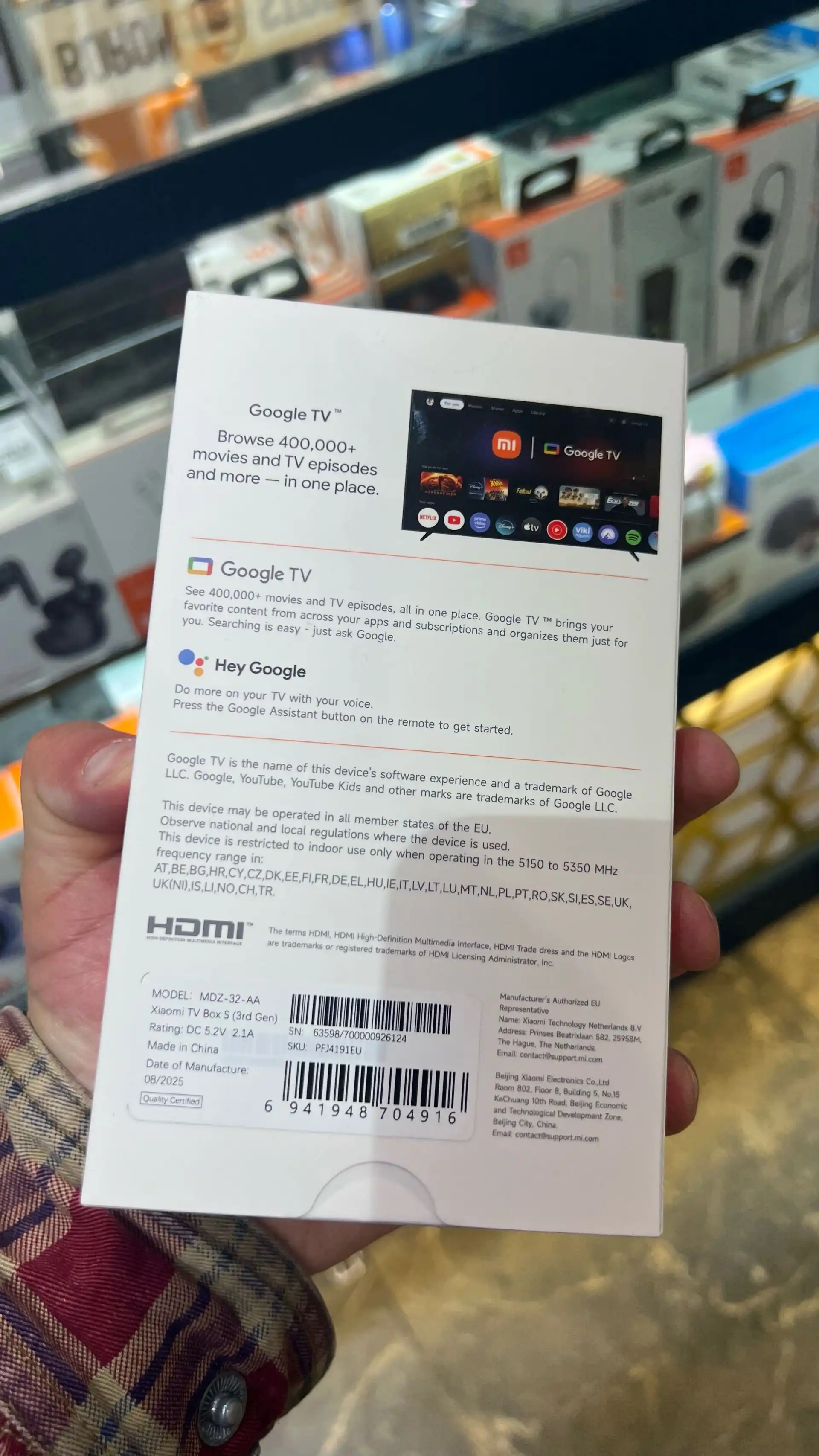 Xiaomi tv box 3rd Gen original 