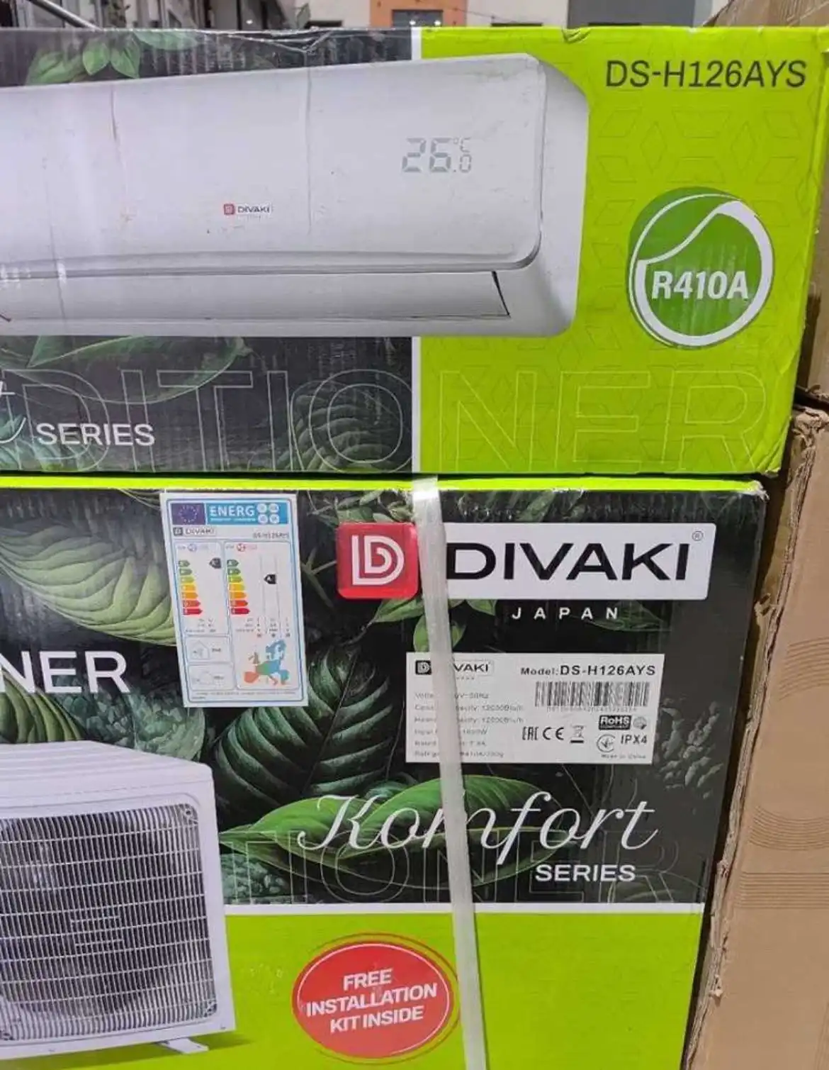 Кондиционер DIVAKI INVERTER 12 куб