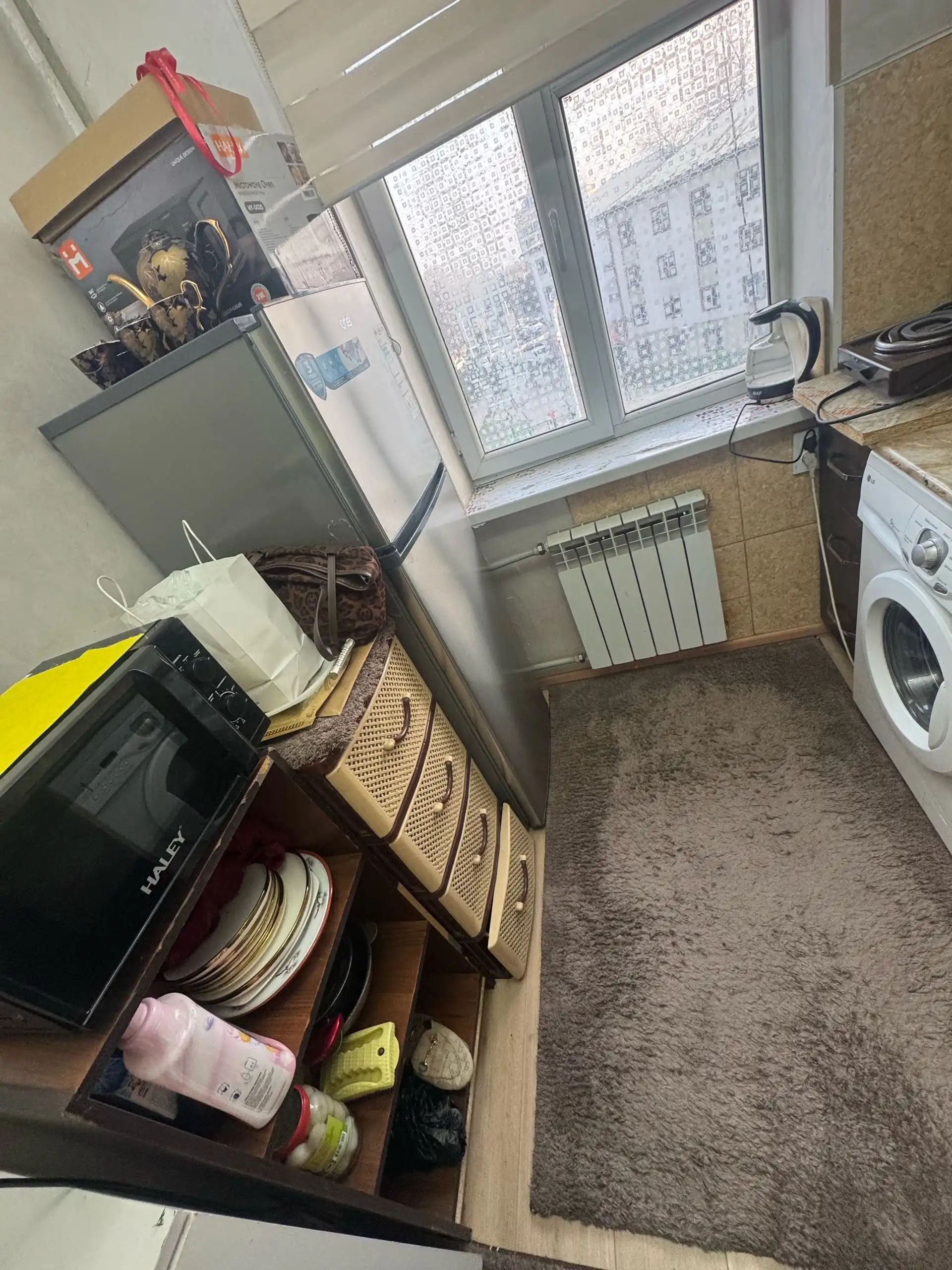 1-к квартира, 4 этаж, 27 м², И Сомони