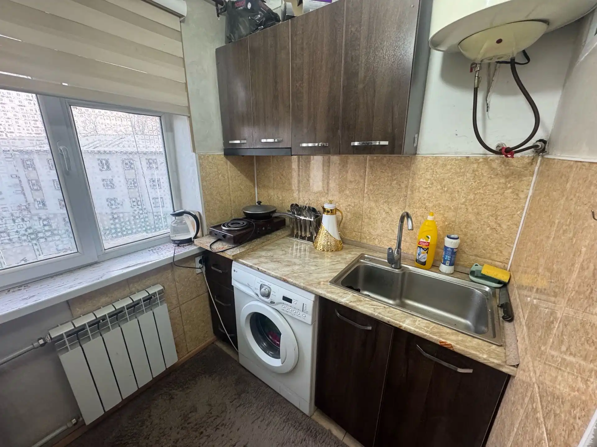 1-к квартира, 4 этаж, 27 м², И Сомони