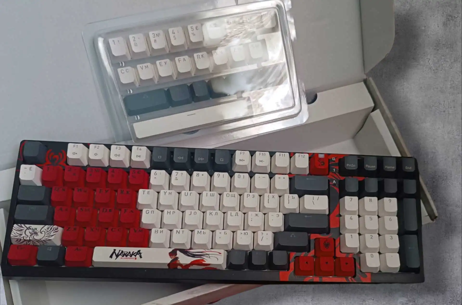 Механическая клавиатура Bloody S98 Naraka Edition