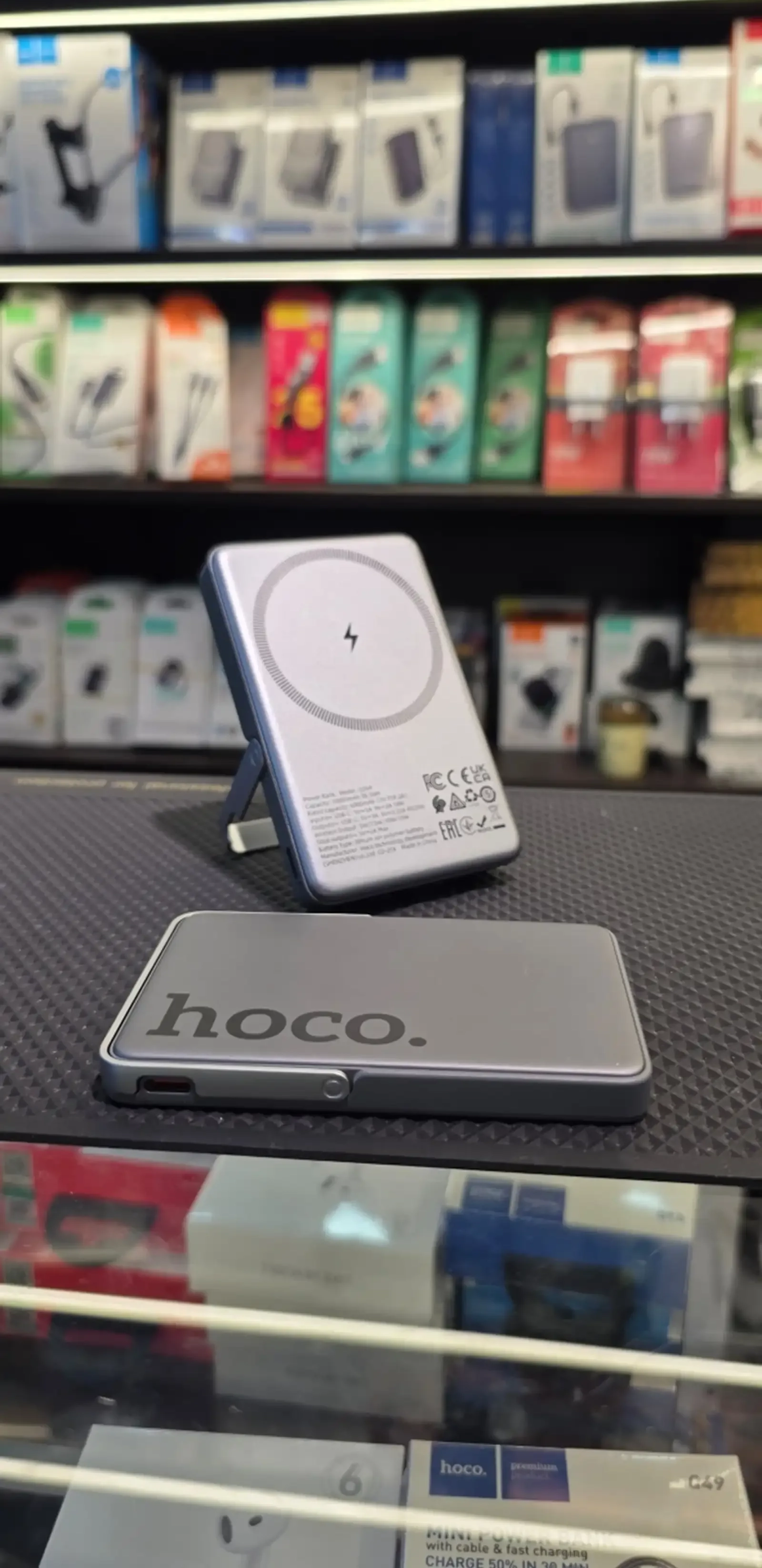 Беспроводной аккумулятор Magnetic Power Bank hoco Q36 15w PD20w