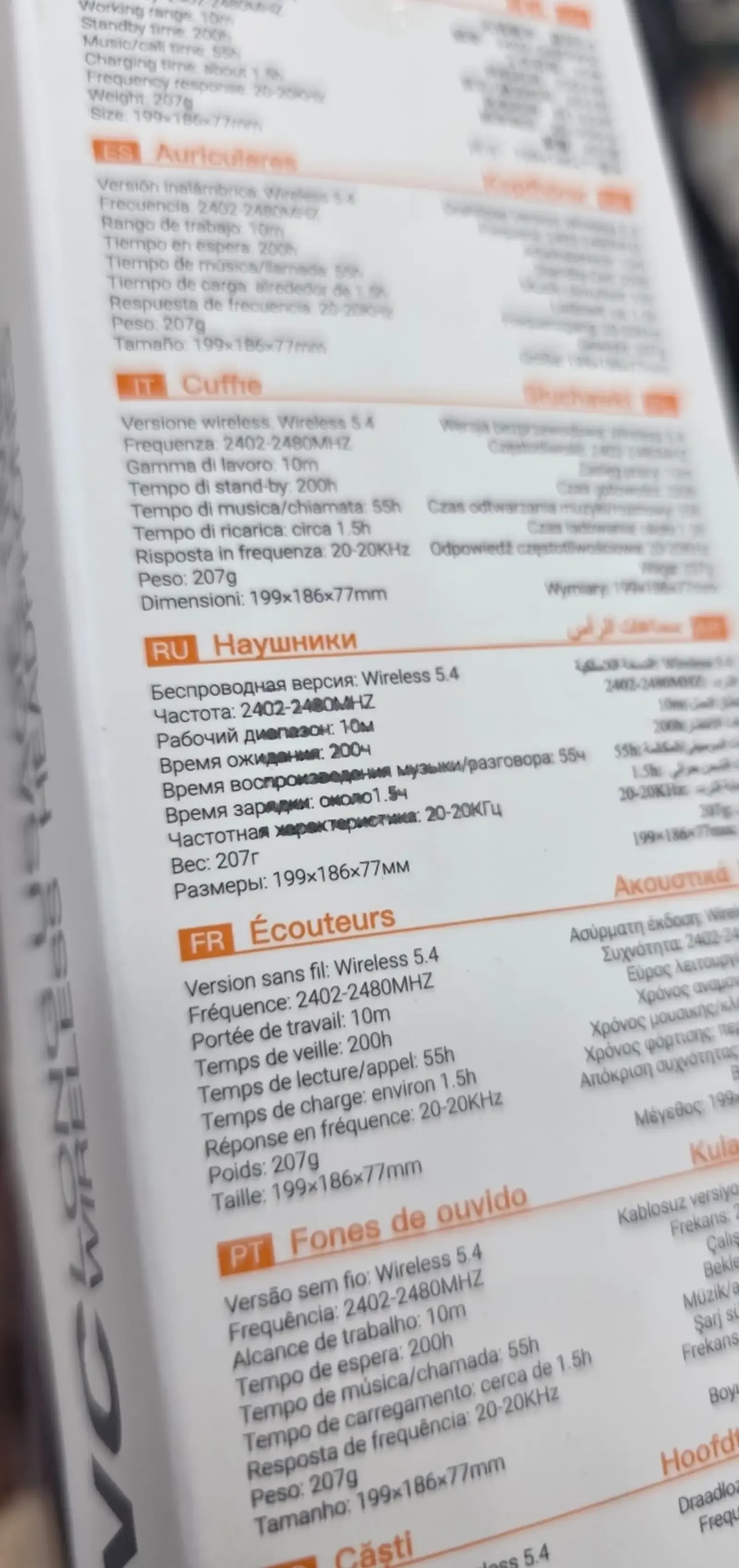 Наушники Hoco W63 ANC шумоподавления