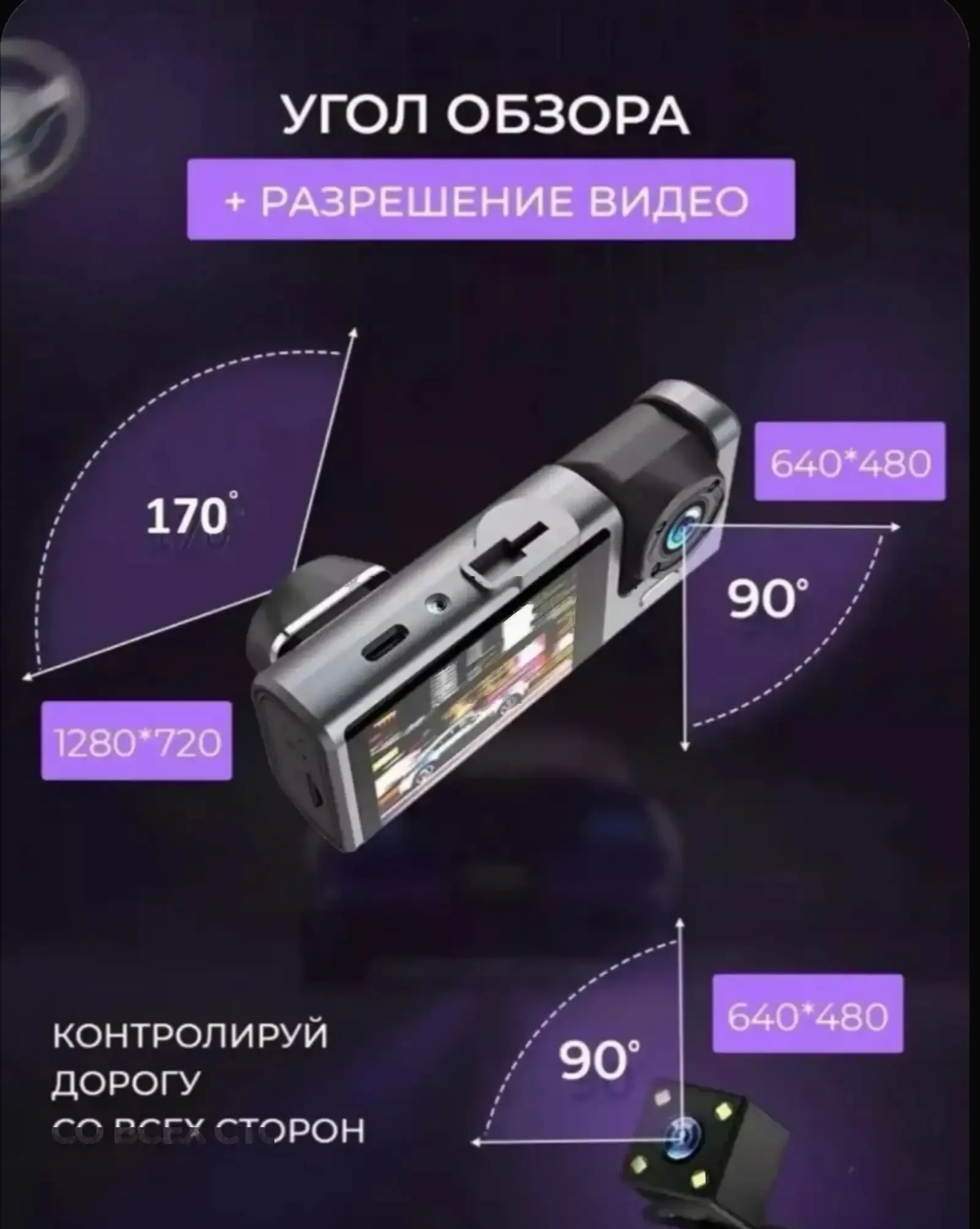 Видеорегистратор для Авто Black Box 3/1