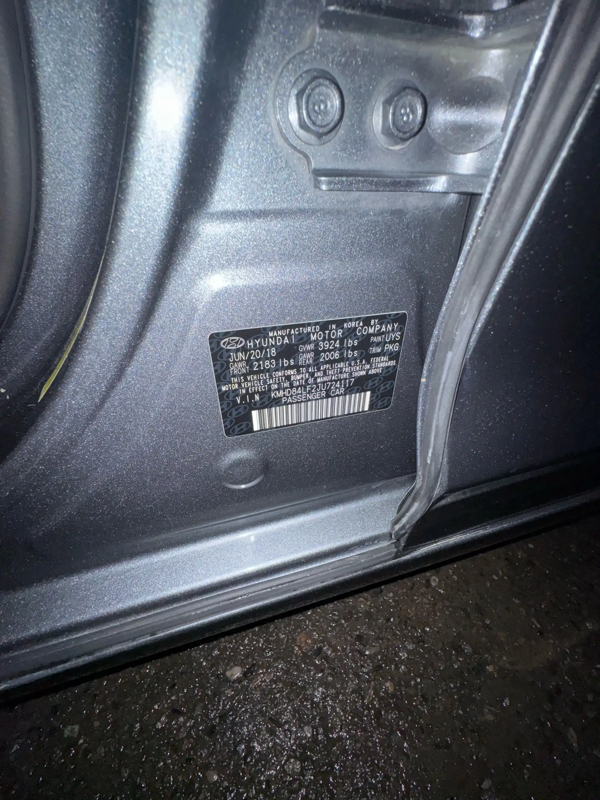 Hyundai Elantra 2018