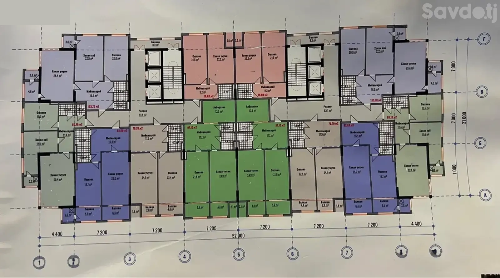 1-комн. квартира, 4 этаж, 59 м², 112 мкр