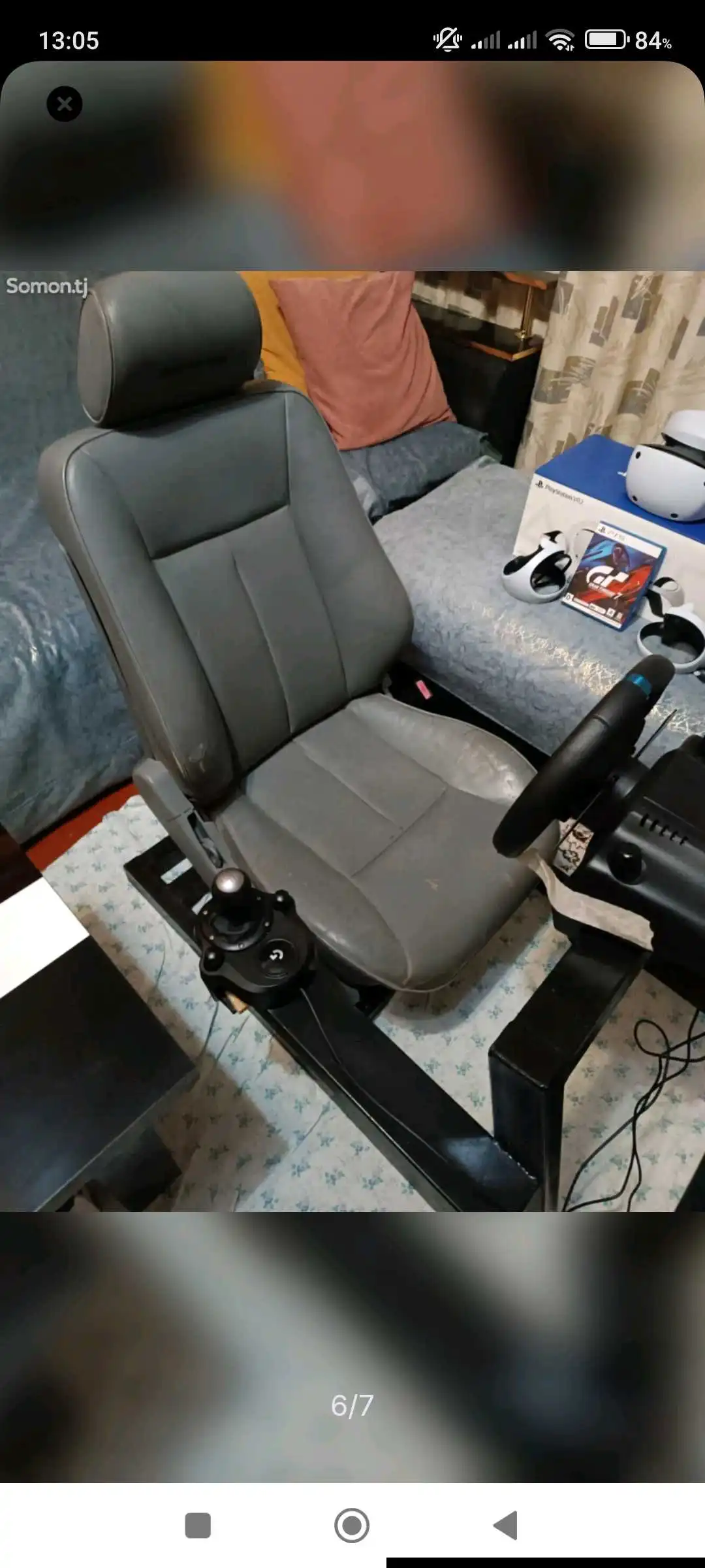 Кокпит+ Logitech g29+Shifter+PSVR2+GT7