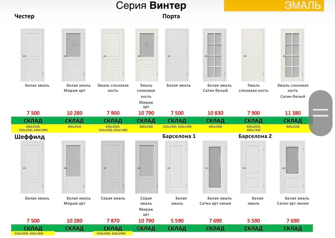 Межкомнатные двери напрямую из России