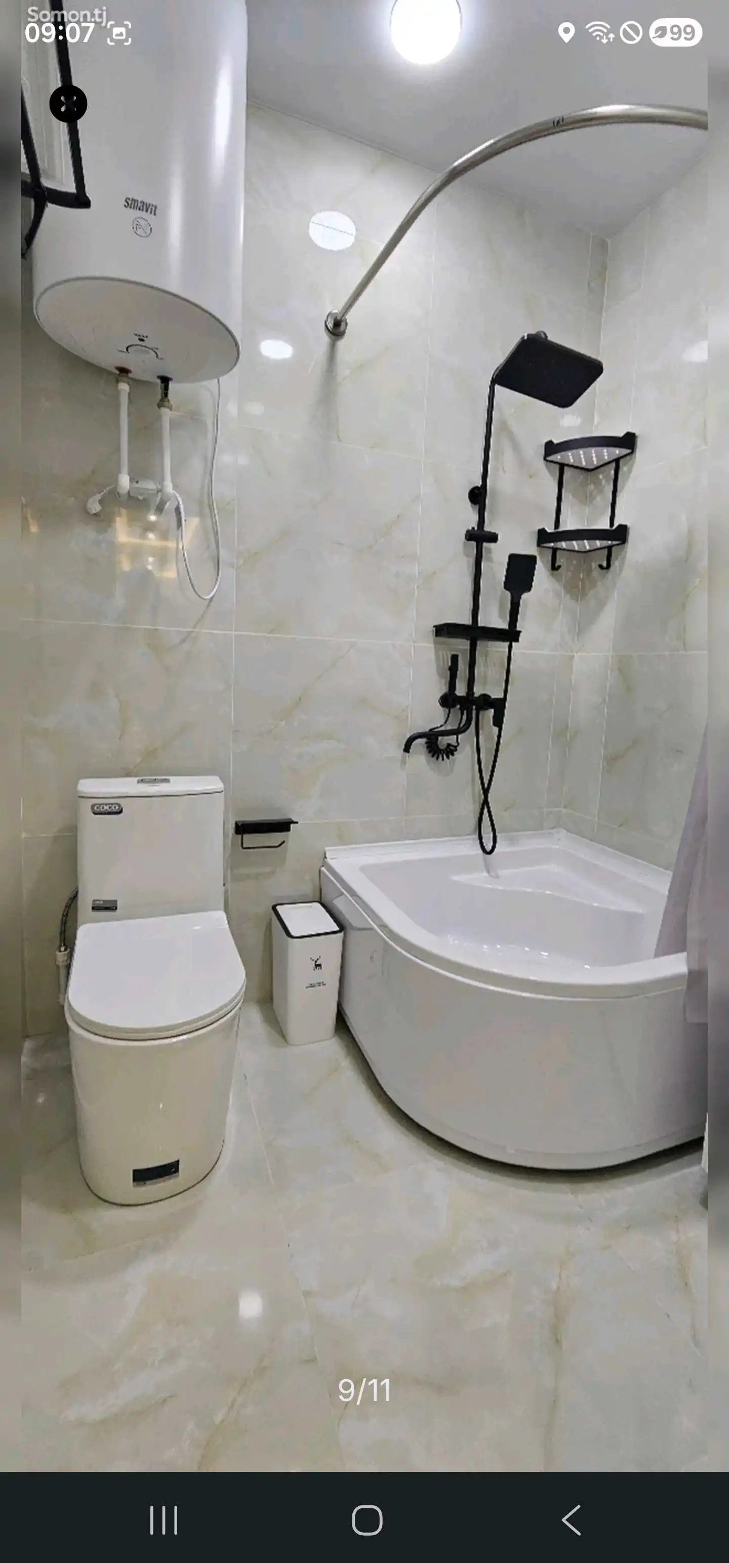 2-к квартира, 14 этаж, 103 м², КУШ МАКТАБИ 15 — фото 9