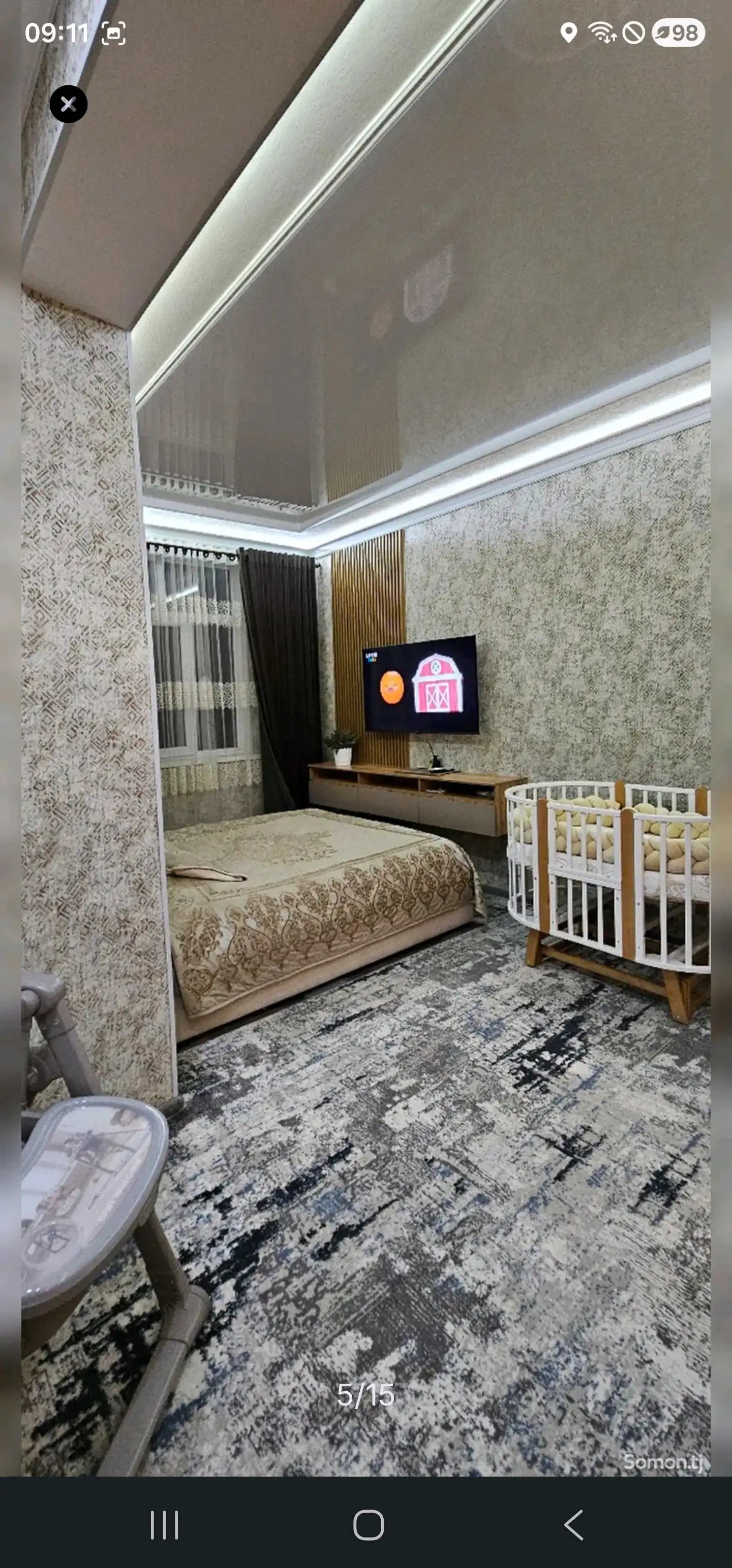 2-к квартира, 8 этаж, 72 м², универмаг камоли хучанди — фото 5