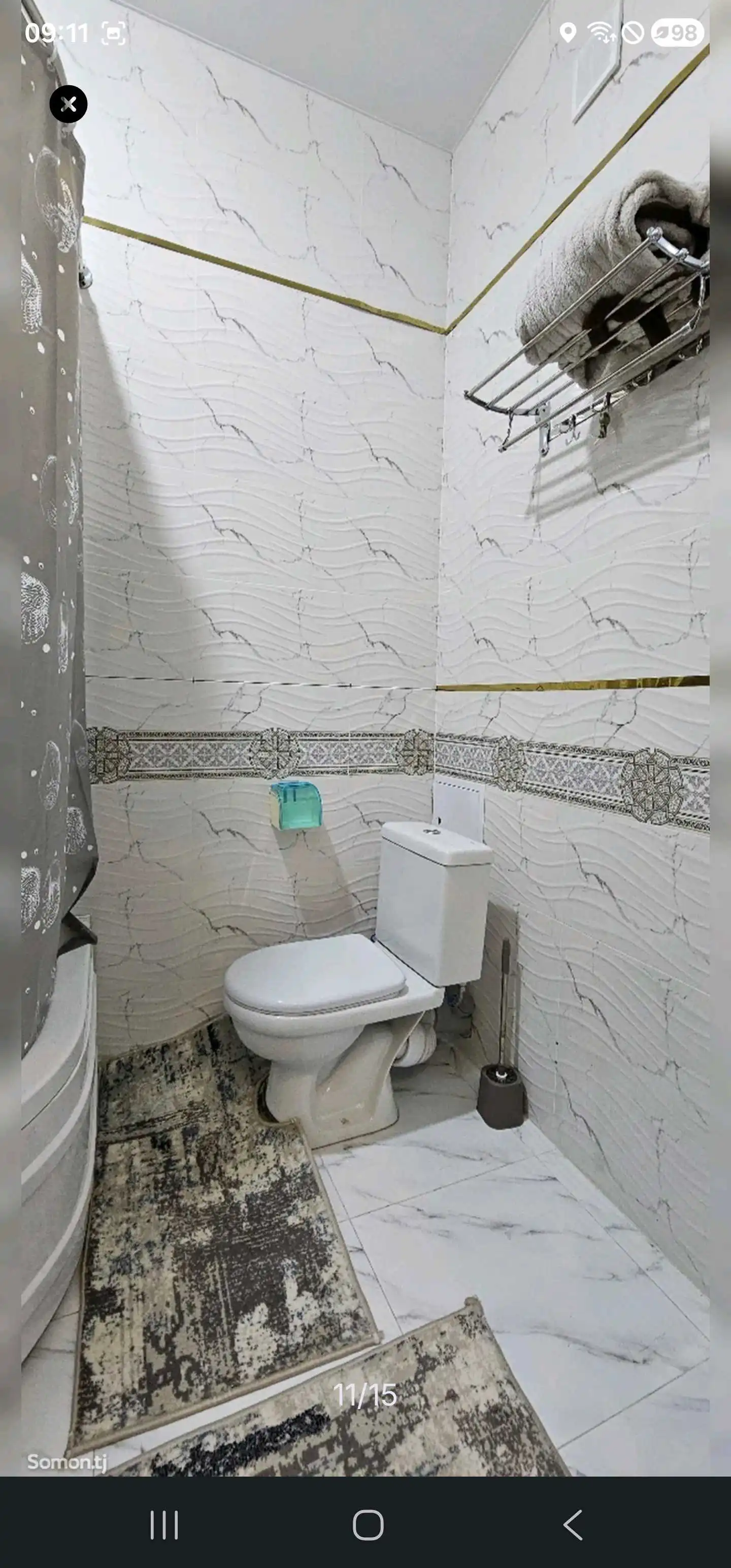 2-к квартира, 8 этаж, 72 м², универмаг камоли хучанди — фото 14