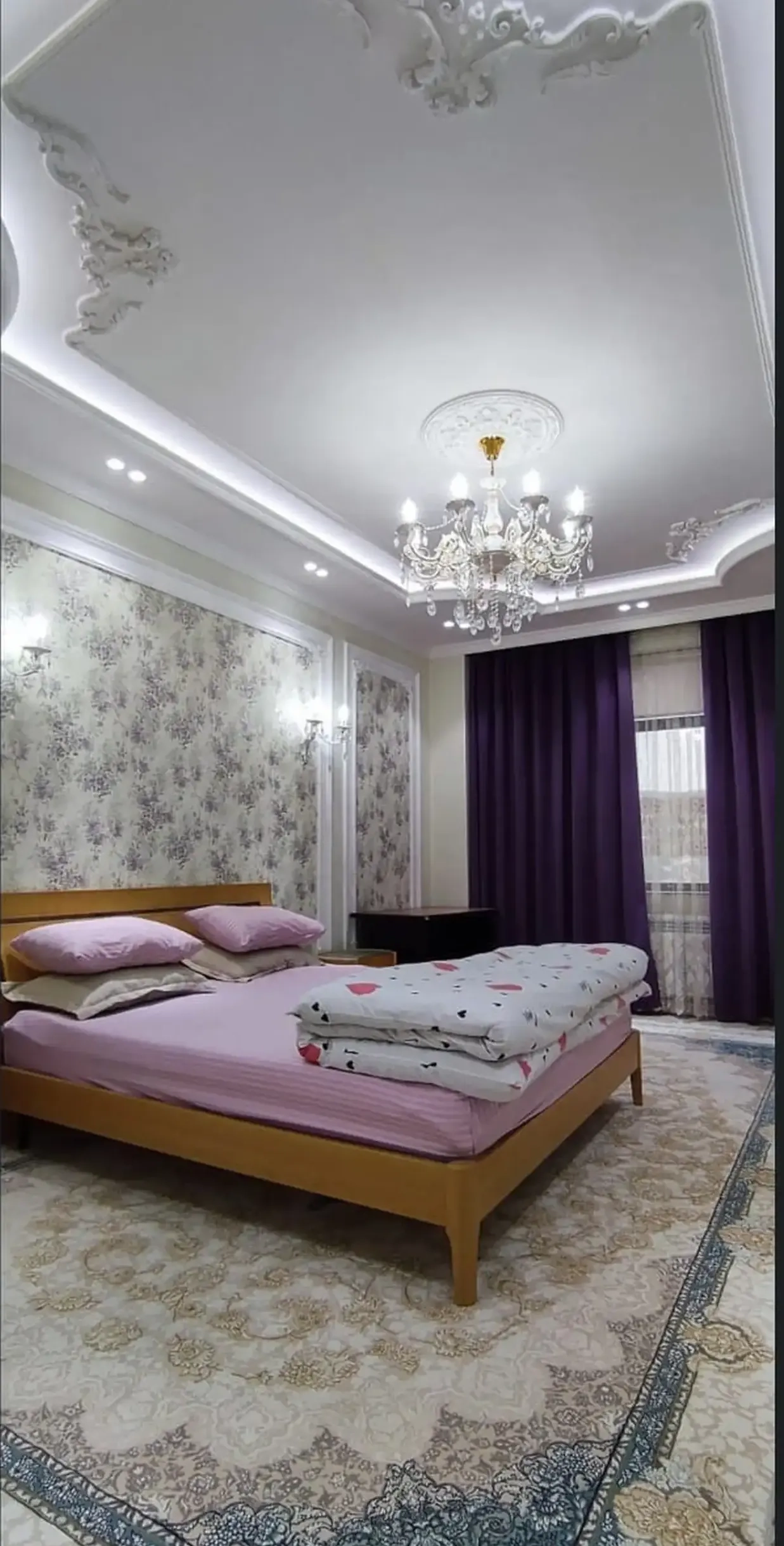 2-комн. квартира, 9 этаж, 100м², Сомони — фото 4