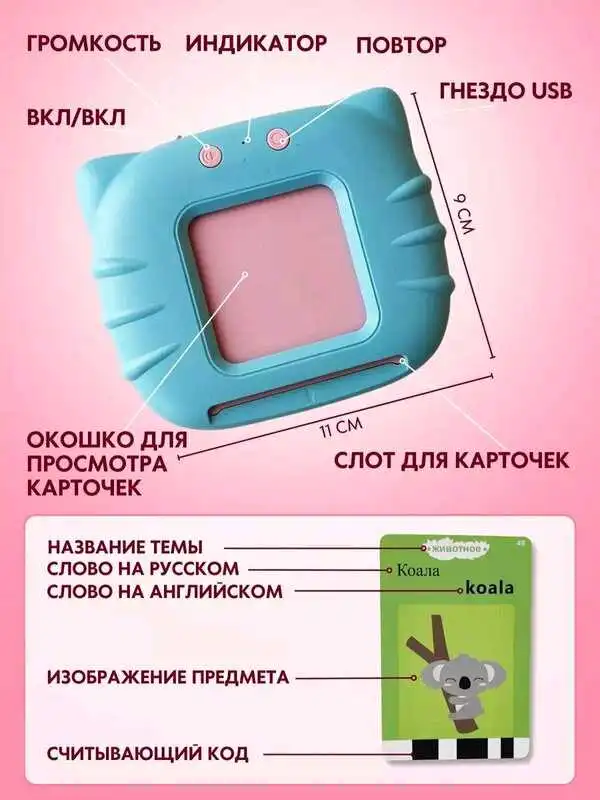 Развивающий детский планшет для изучение русско - — фото 6