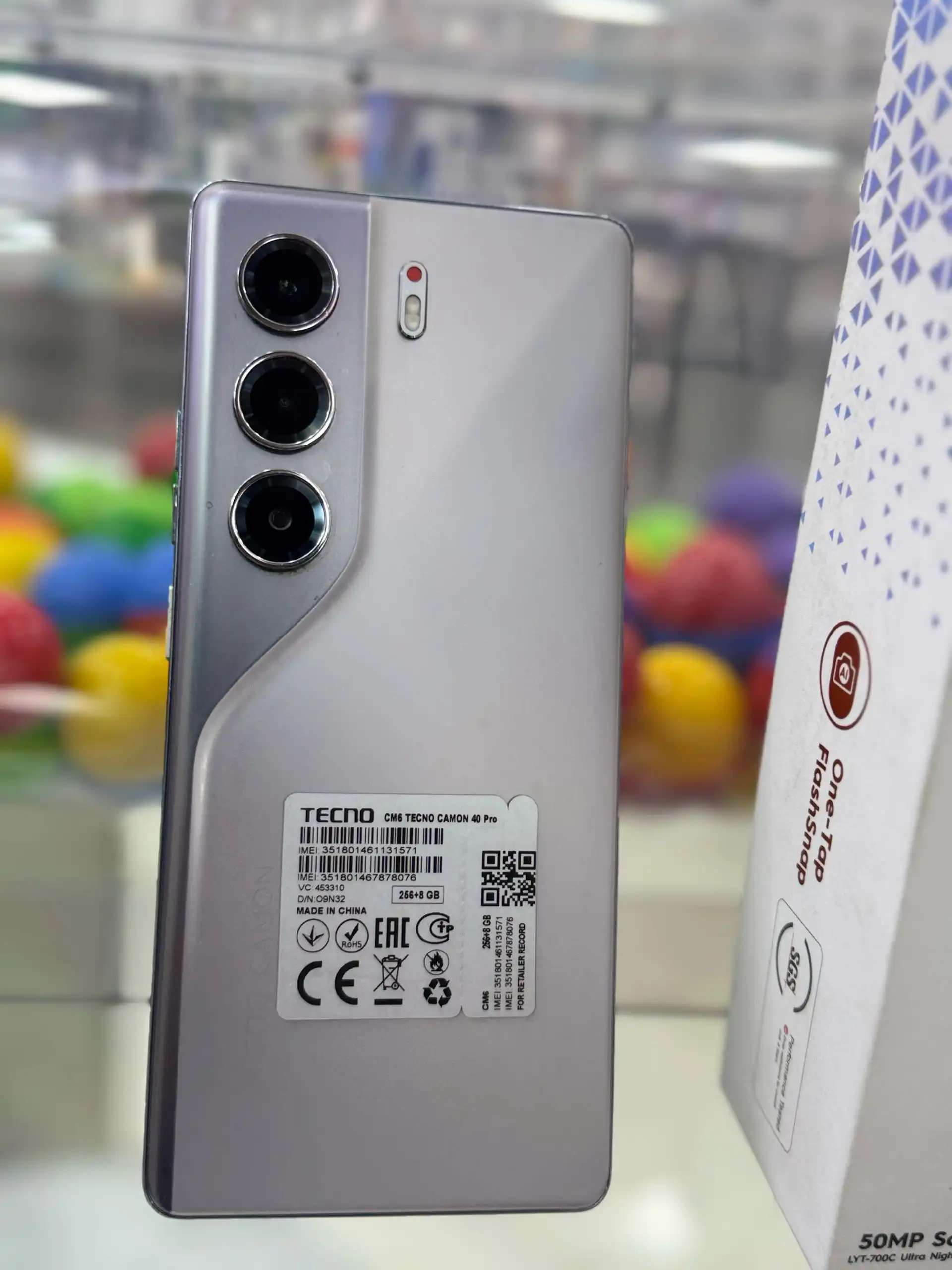 Tecno Camon 40 Pro 